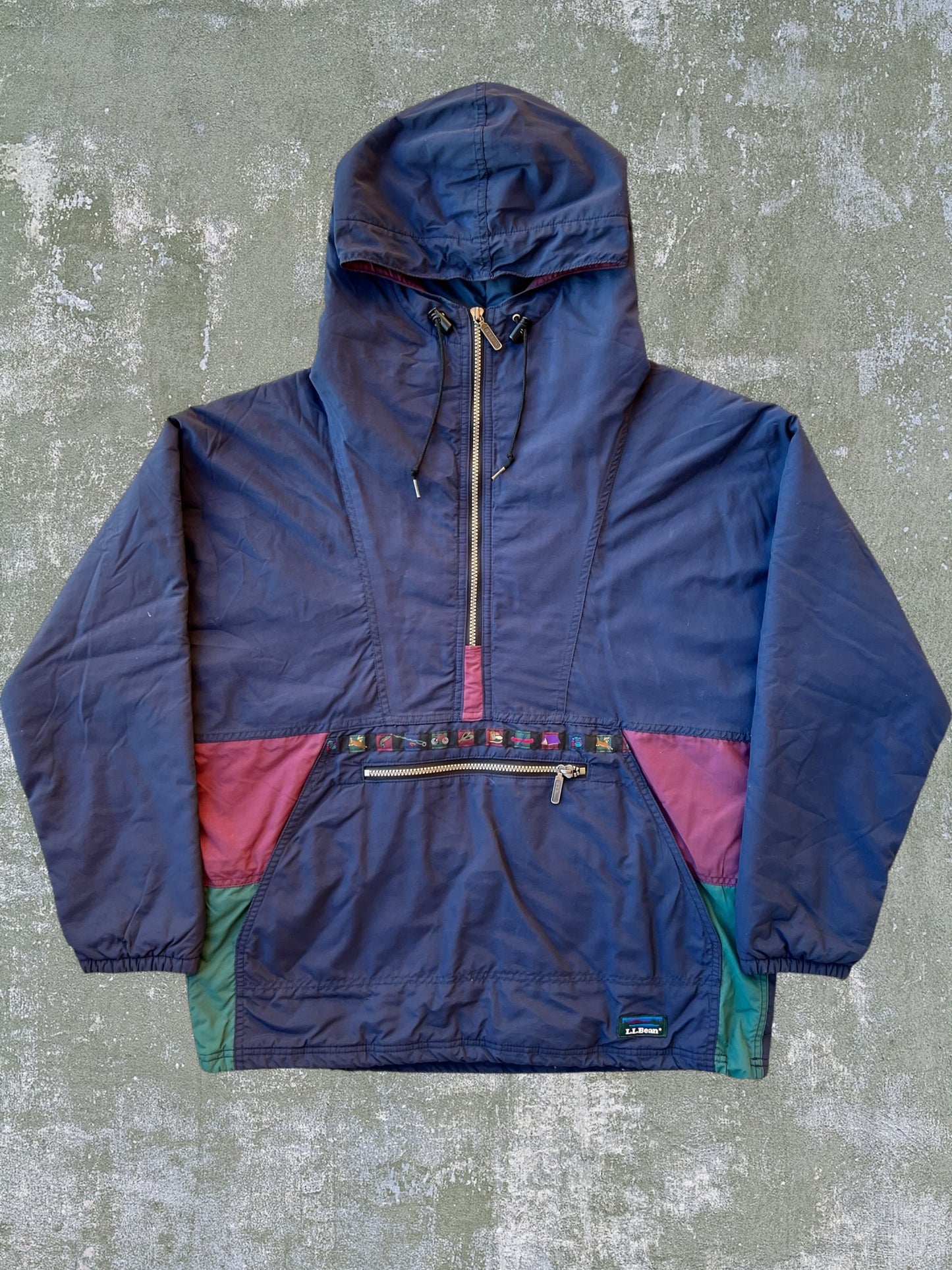 ‘90s LL Bean Insulated Anorak Jacket (M)