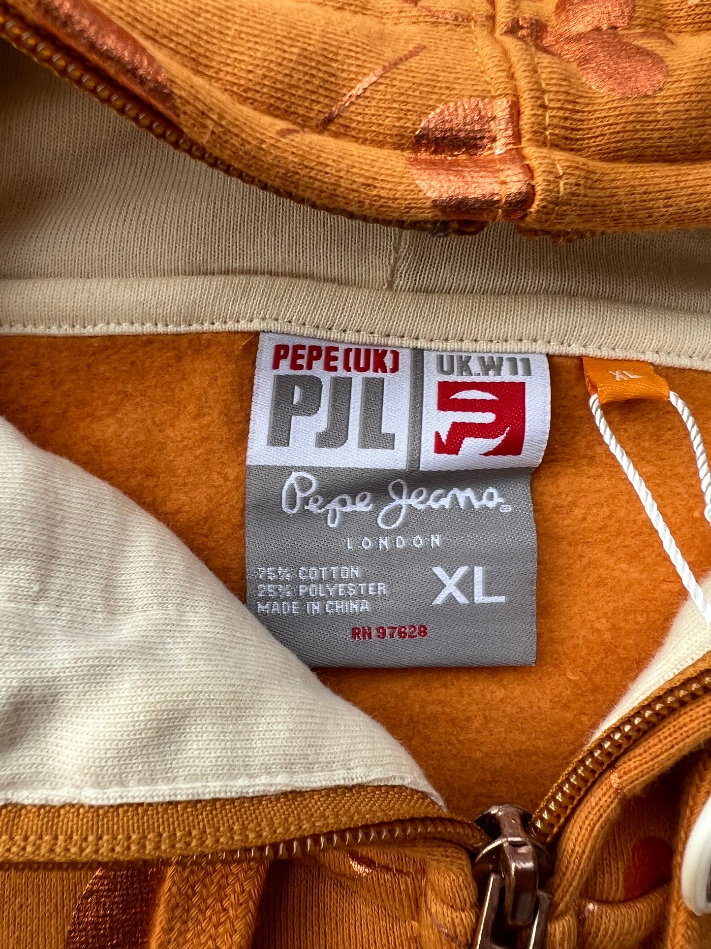 Early-2000s Pepe Jeans Zip Hoodie (XL) (New With Tags)