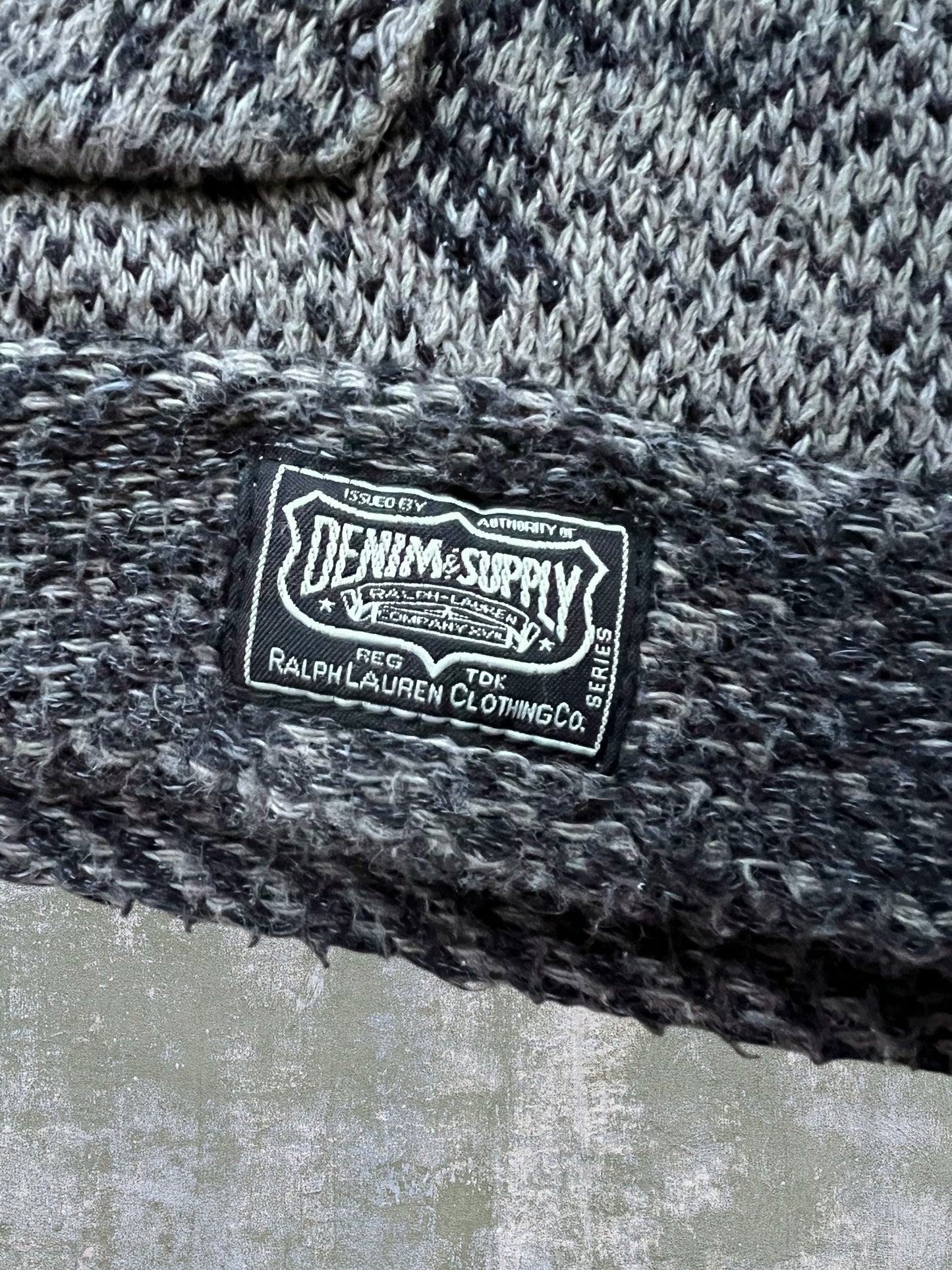 Early-2010s Denim And Supply Ralph Lauren Native American Cardigan (XL)