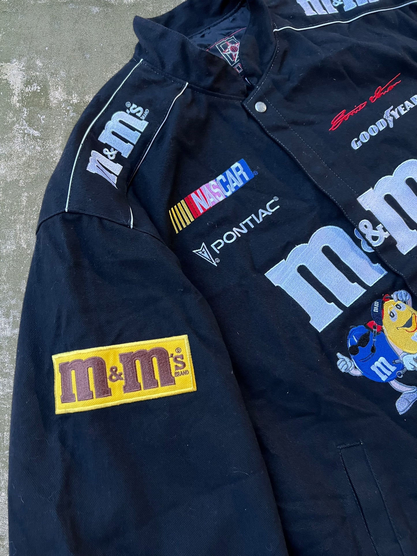 Late-90s/Early-2000s JH M&M’s Racing Jacket (4XL)