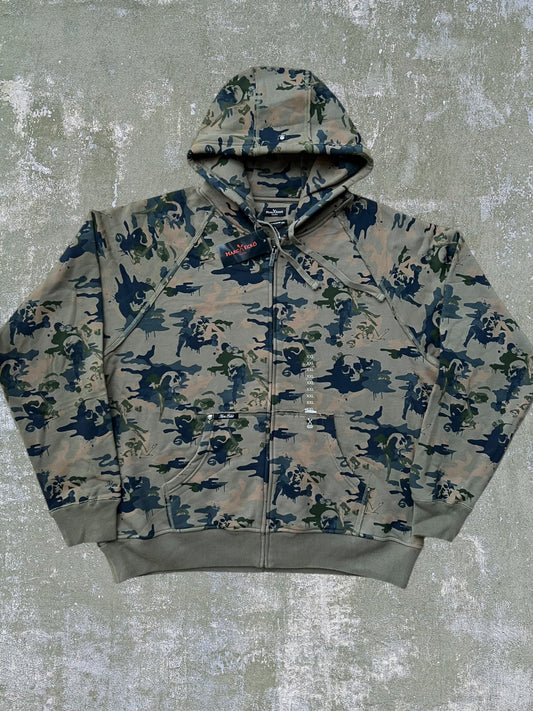 Early-2000s Marc Ecko Cut & Sew Zip Hoodie (XXL) (New With Tags)