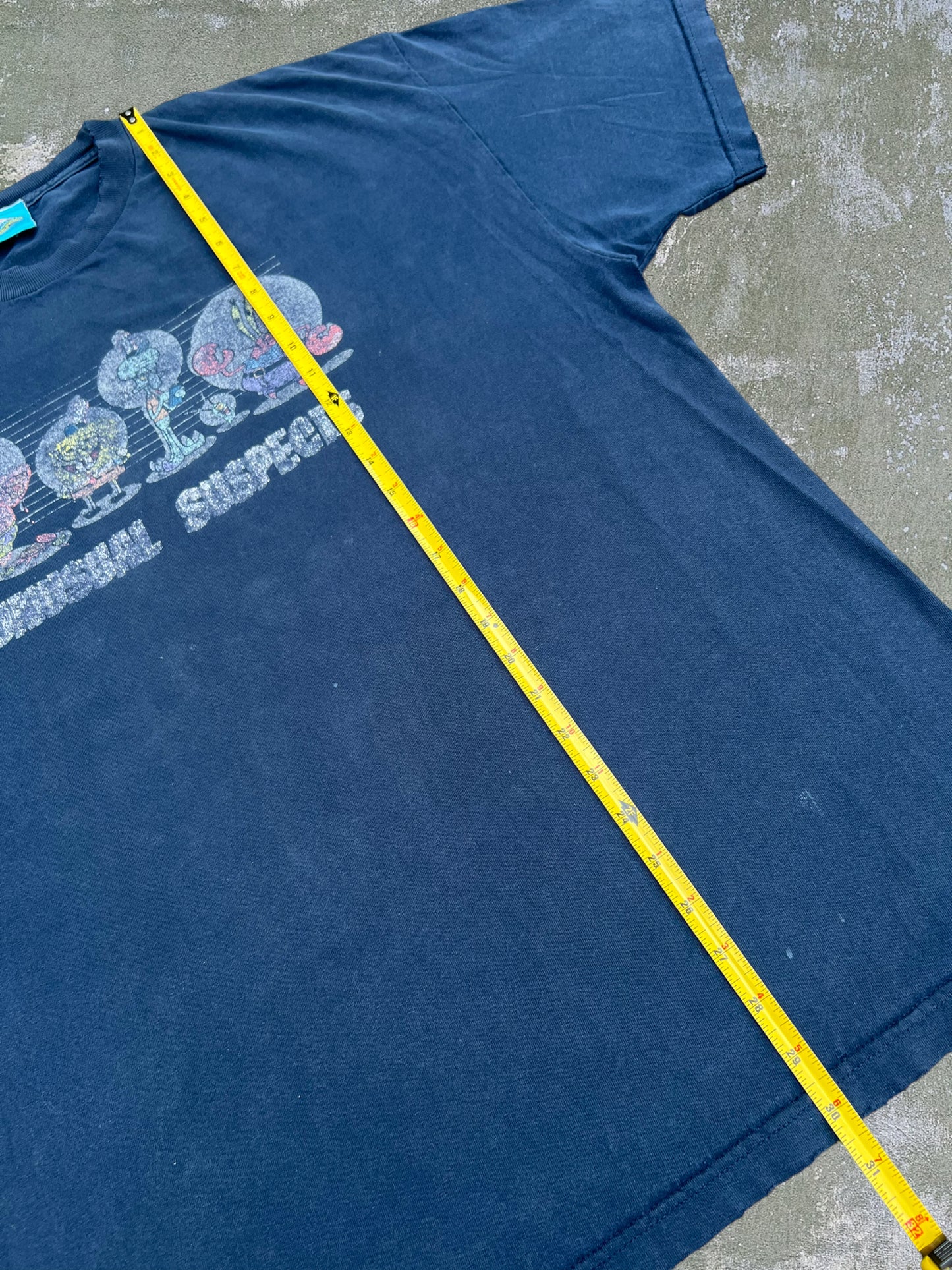 Early-2000s SpongeBob “Unusual Suspects” Tee (XL)