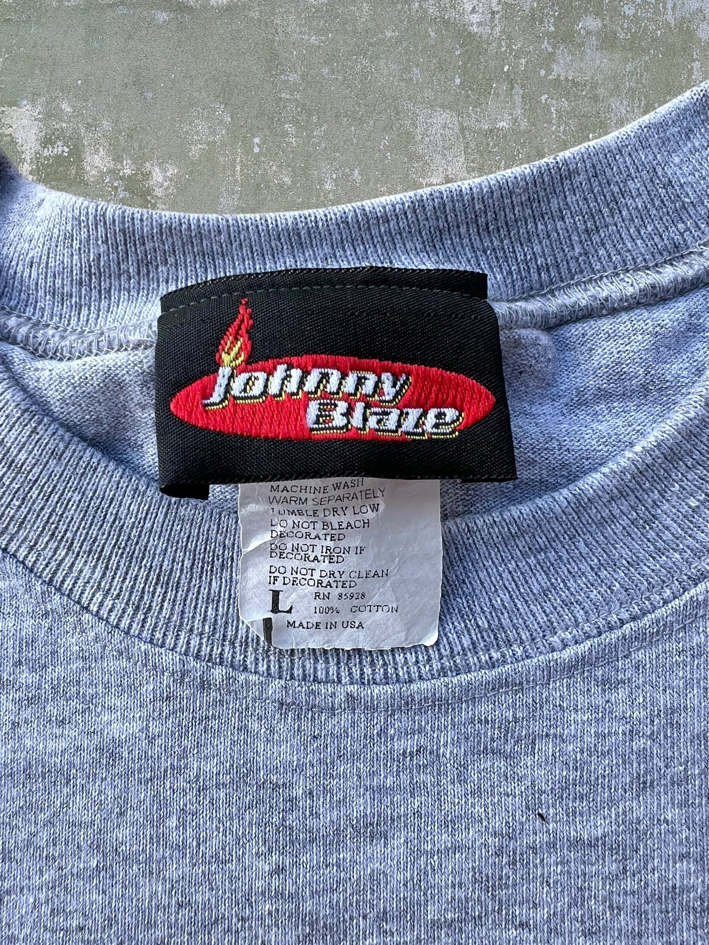 Late-90s/Early-2000s Johnny Blaze Long Sleeve Tee (L)