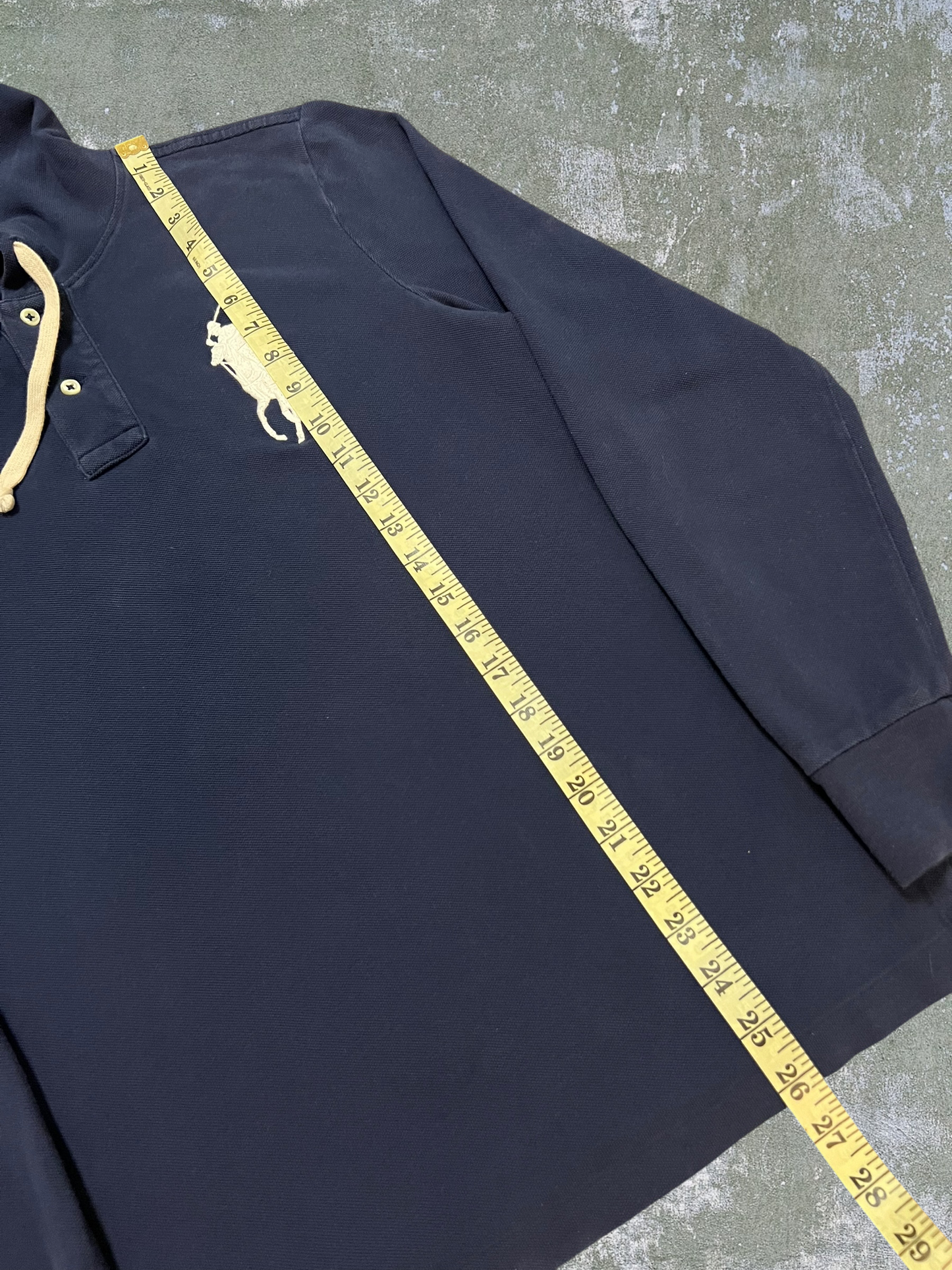 2010s Polo Ralph Lauren Big Pony Hooded Shirt (S)