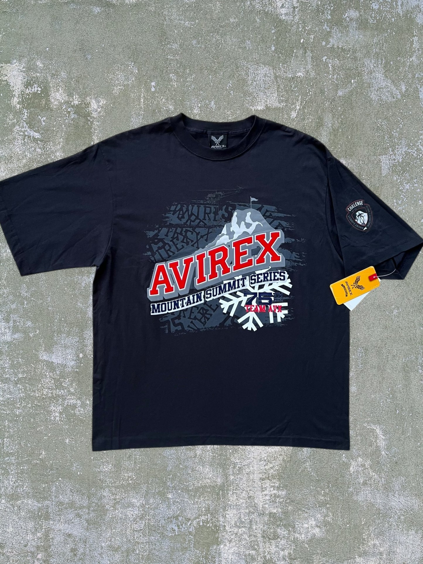 Early-2000s Avirex Mountain Summit Series Tee (XL) (New With Tags)