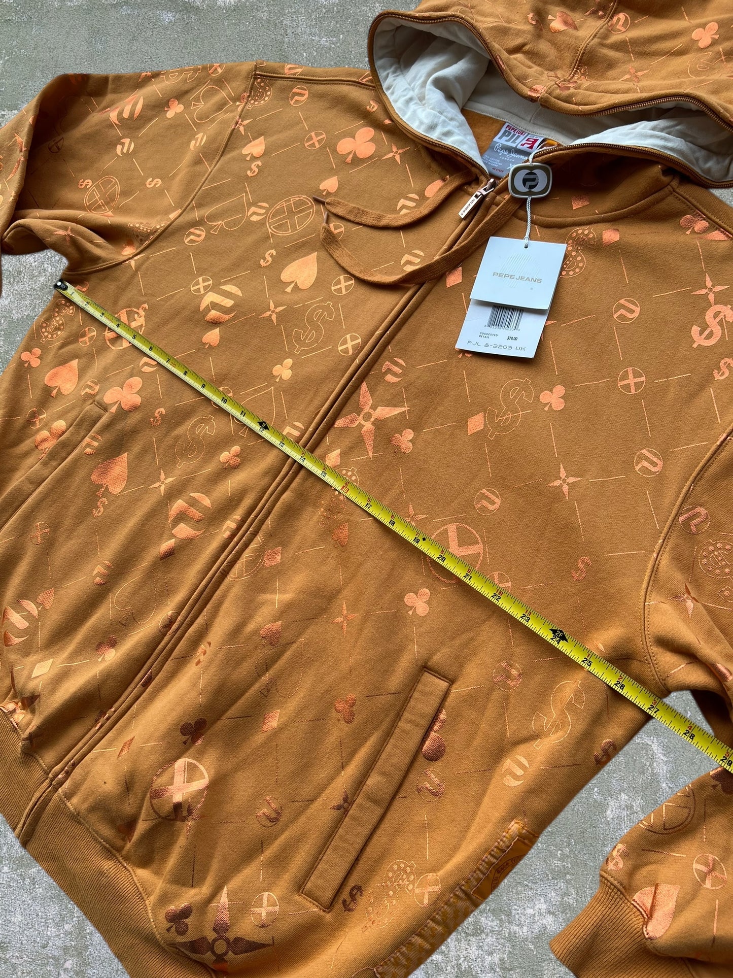 Early-2000s Pepe Jeans Zip Hoodie (XL) (New With Tags)