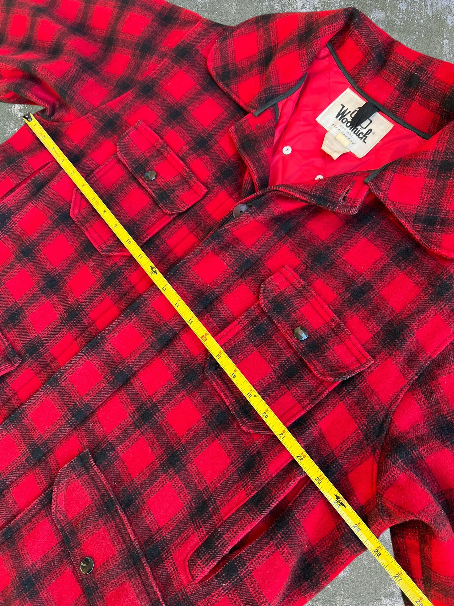 ‘70s Woolrich Mackinaw Jacket (XL)