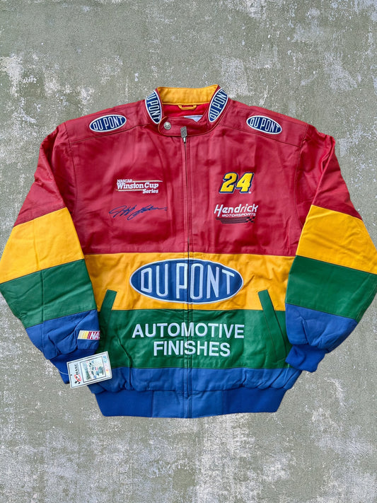 1999 DuPont Jeff Gordon Leather Jacket (M) (New With Tags)