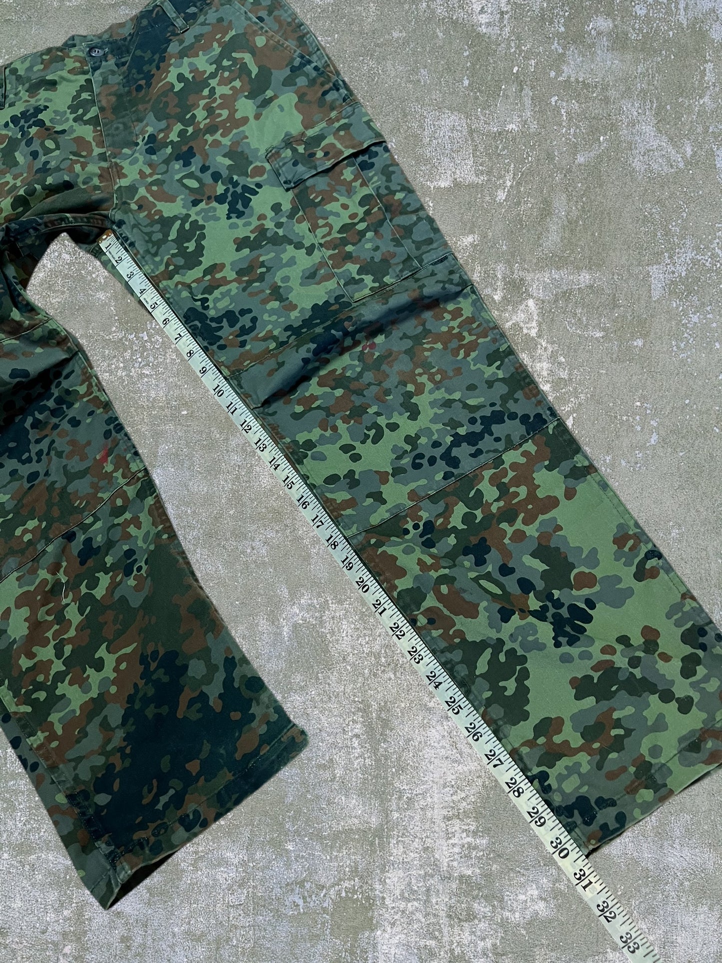 2000s German Army Flecktarn Camo Combat Pants (L)