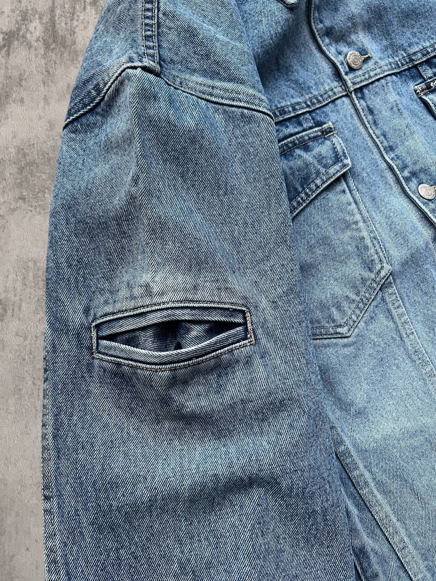 Early-2000s Schott NYC Denim Jacket (XL) (New With Tags)