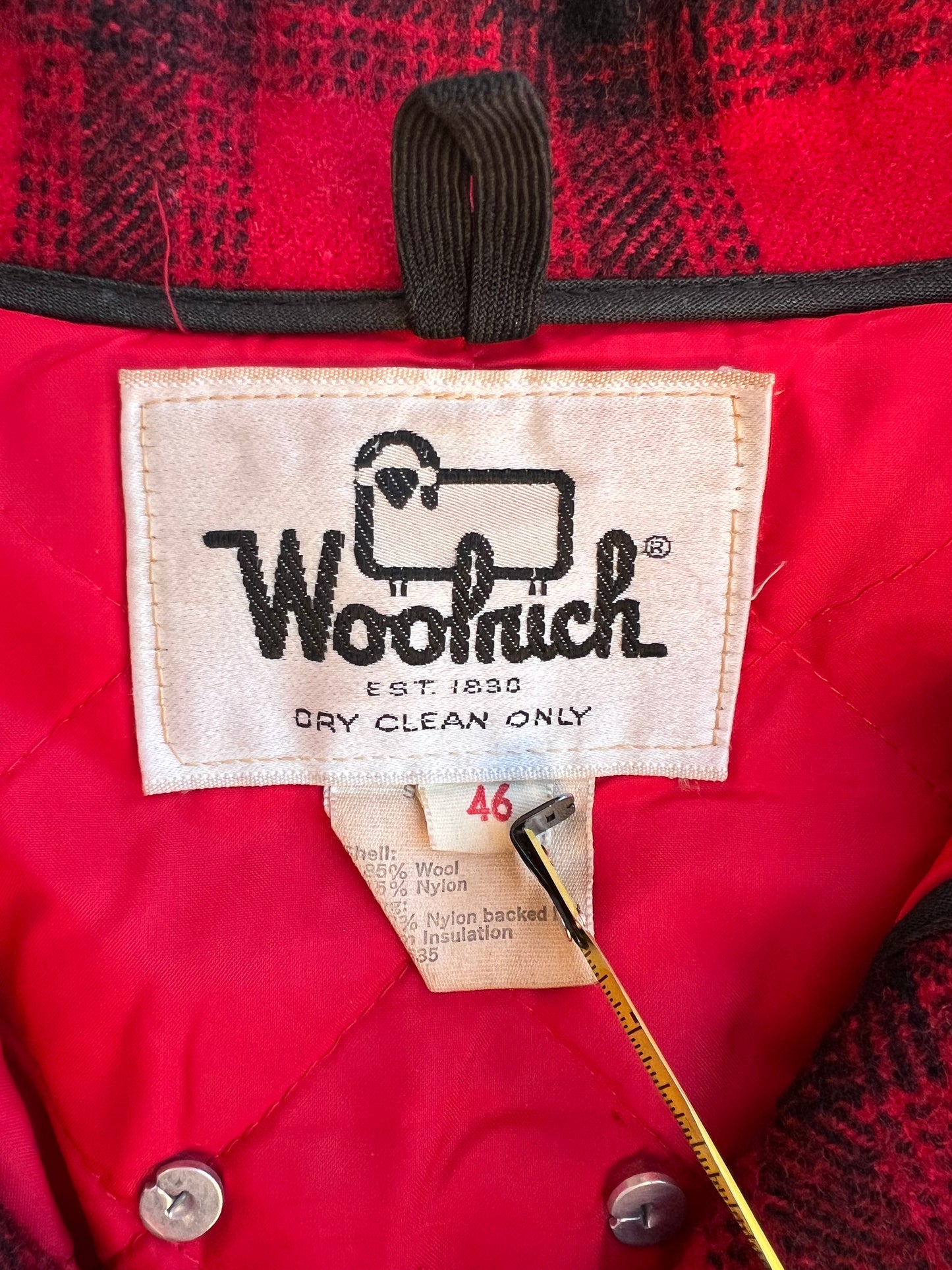 ‘70s Woolrich Mackinaw Jacket (XL)