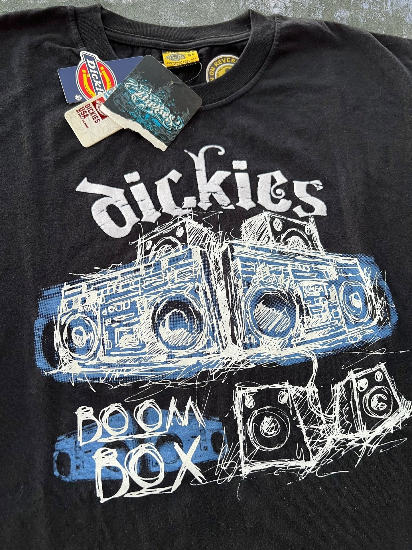 2000s Dickies Boom Box Tee (XL) (New With Tags)