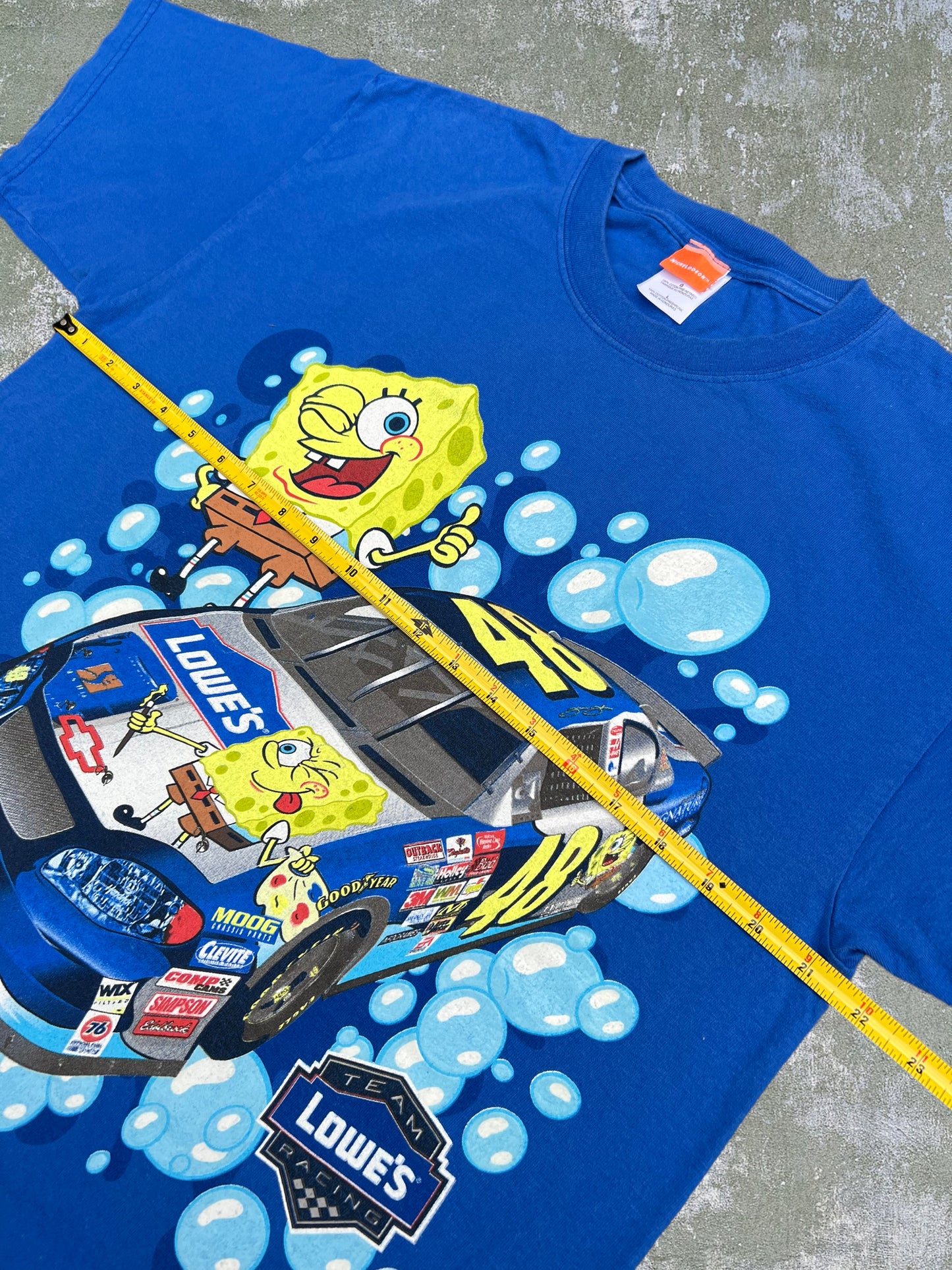 2003 SpongeBob Team Lowe’s Racing Tee (L)