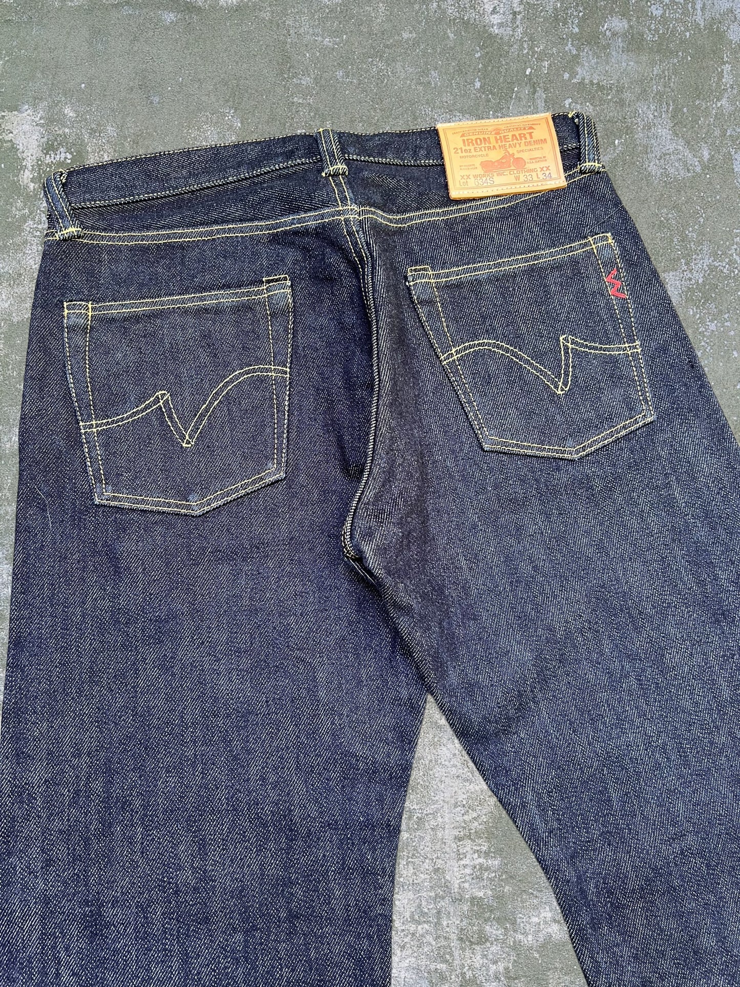 Iron Heart 634S Selvedge Denim Jeans (33x34)