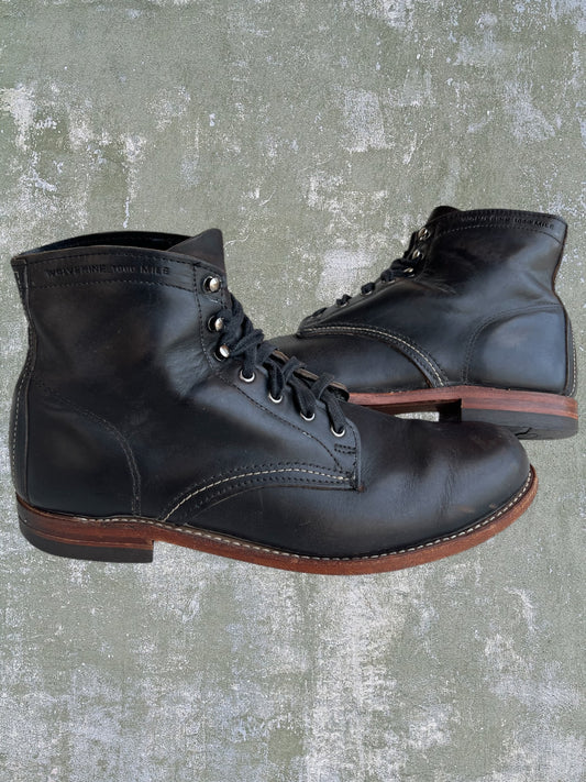 Wolverine 1000 Mile Plain Toe Boot (11)