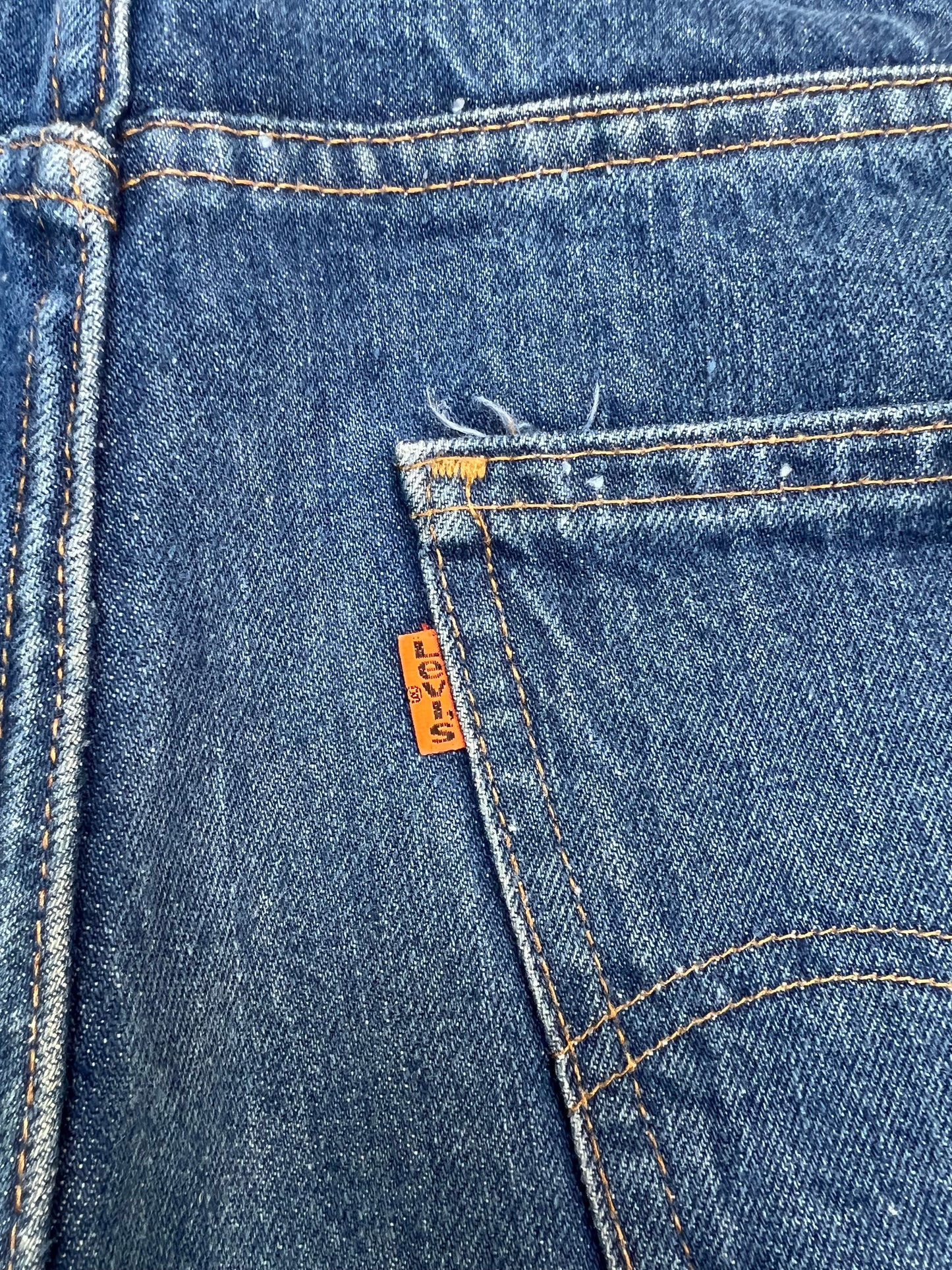 ‘70s/Early-80s Levi’s 517 Boot Cut Jeans (36x33)