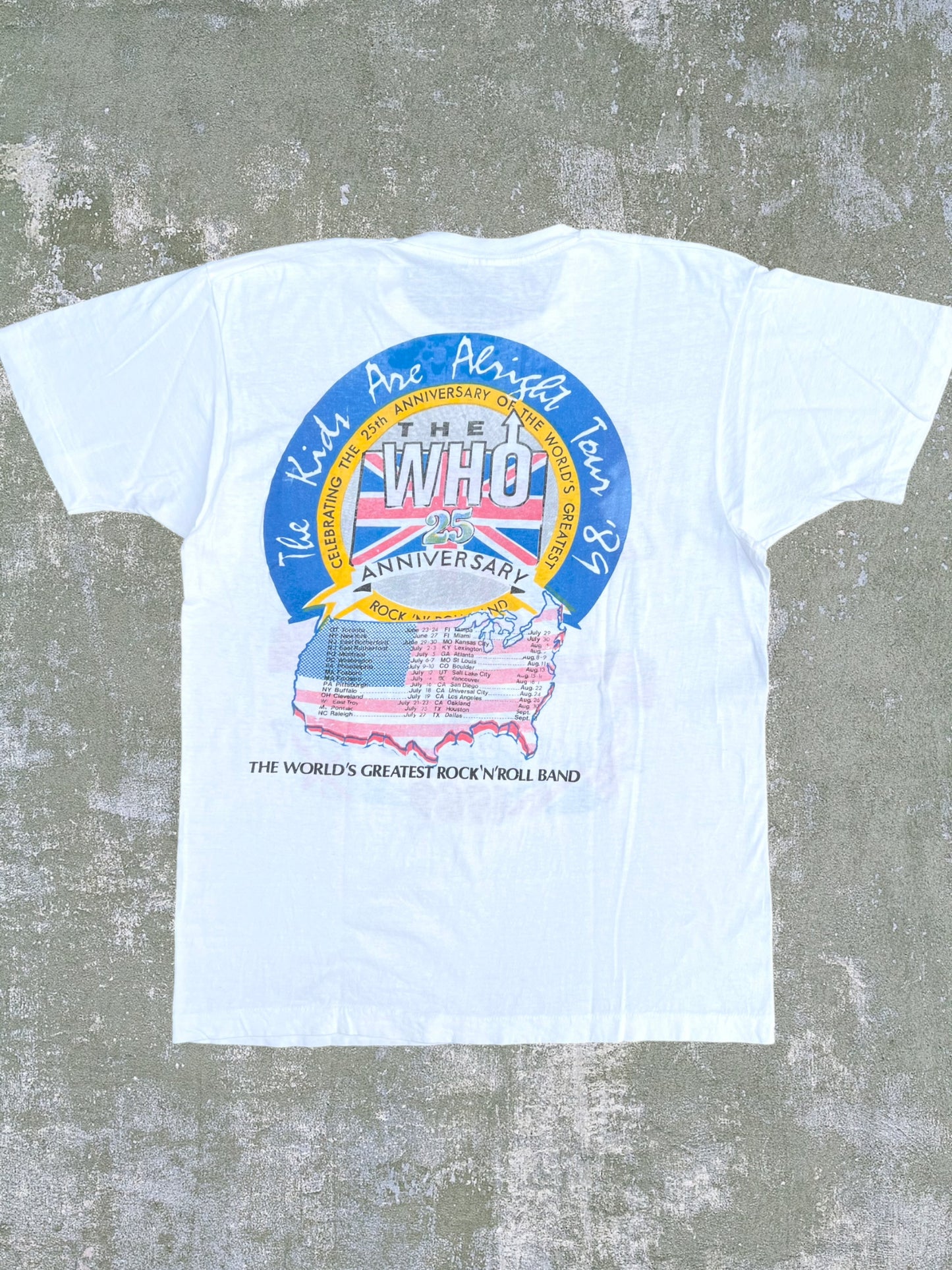 1989 The Who Tour Tee (XL)