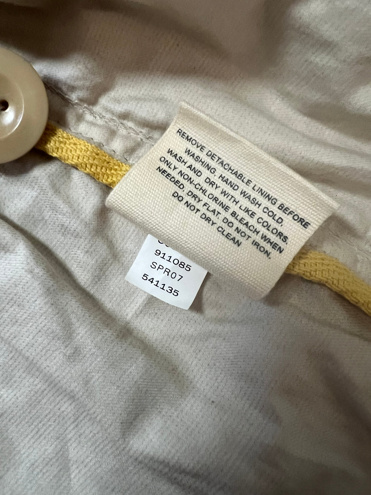 2007 Gap Cotton Jacket (XL)