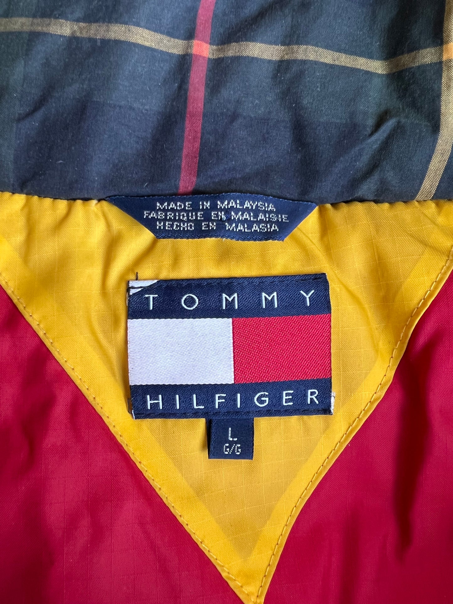 Early-2000s Tommy Hilfiger Puffer Jacket (L)