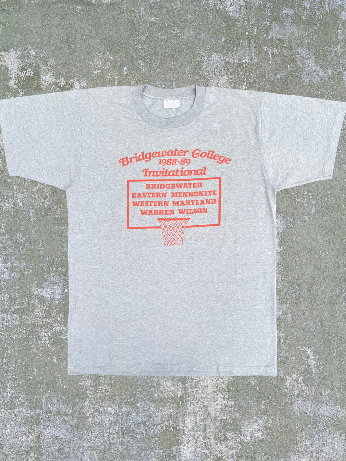 1989 Bridgewater College Invitational Basketball Tee (XL)