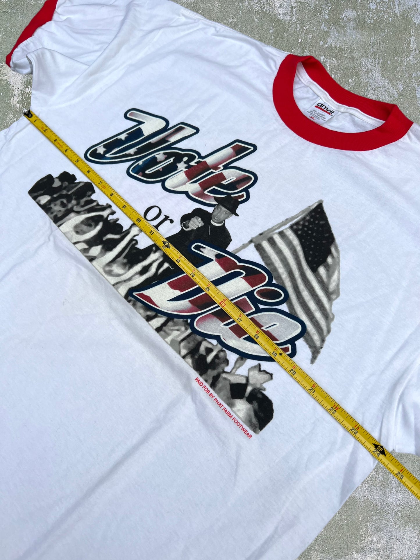 2004 “Vote Or Die” Rev Run Tee (XXL)