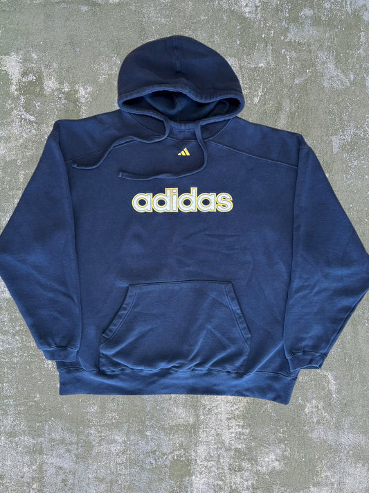 Early-2000s Adidas Hoodie (XXL)