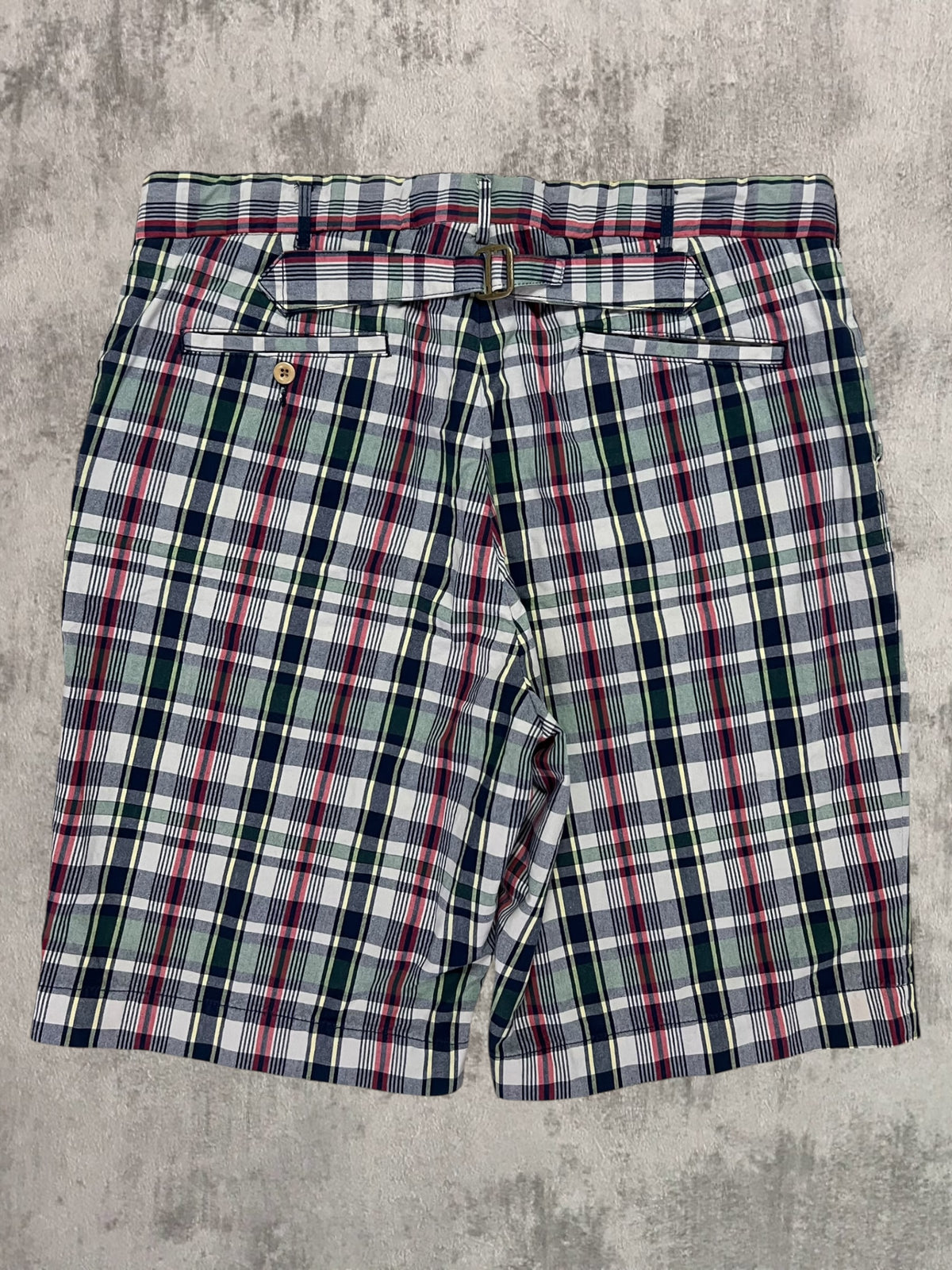 Late-90s/Early-2000s Polo Ralph Lauren Plaid Shorts (34)