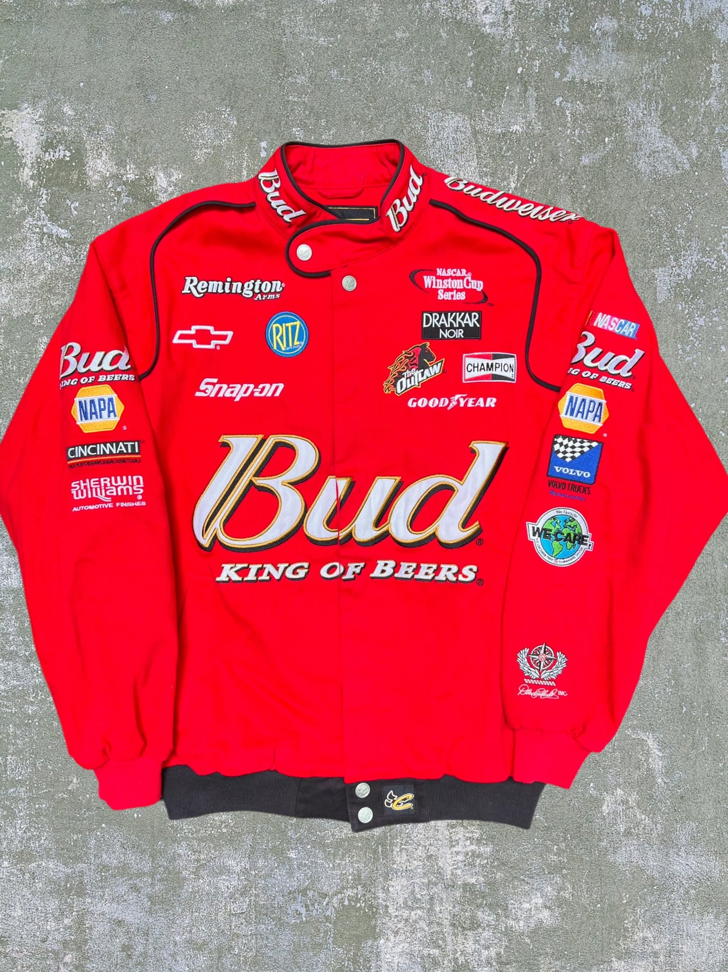 Vintage Dale Earnhardt Jr. Budweiser Jacket (M)