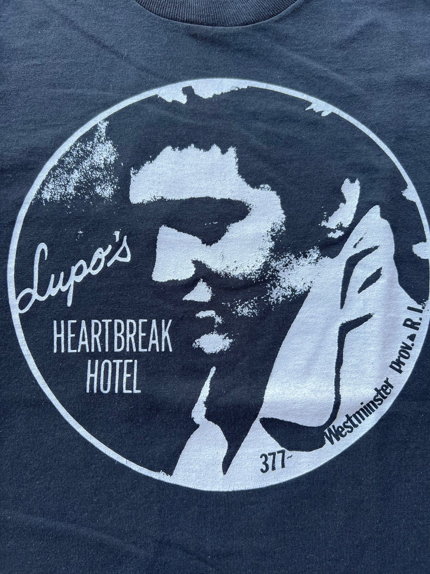 Late-80s/Early-90s Lupo’s Heartbreak Hotel Elvis Tee (M)