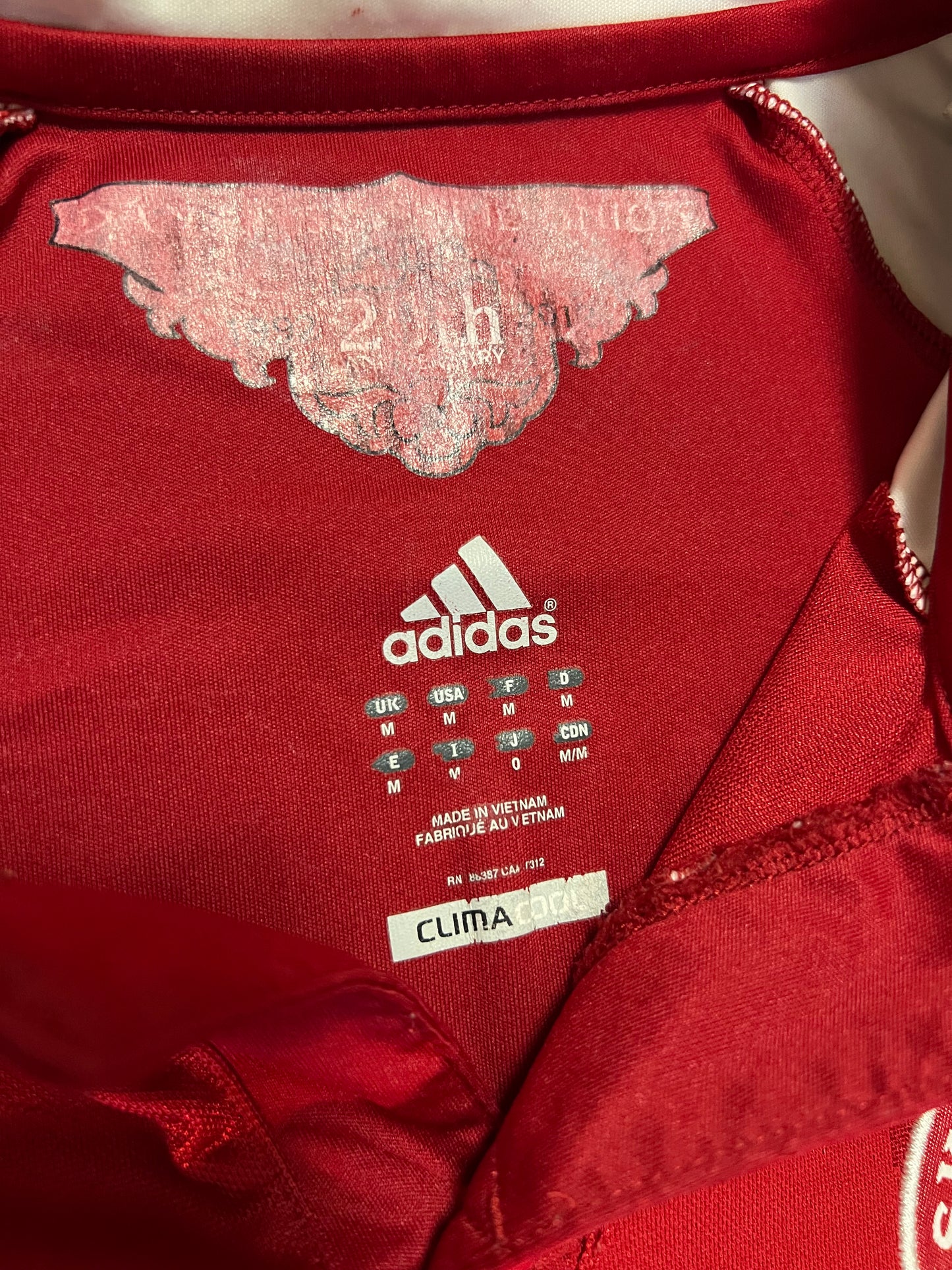2012 Adidas Michael Krohn-Dehli Denmark National Team Jersey (M)