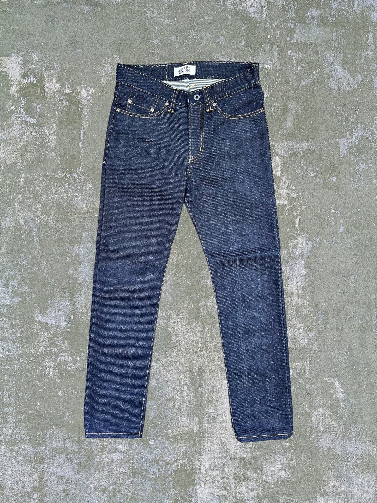 Naked And Famous Weird Guy 32oz Heavy Selvedge Denim Jeans (31)