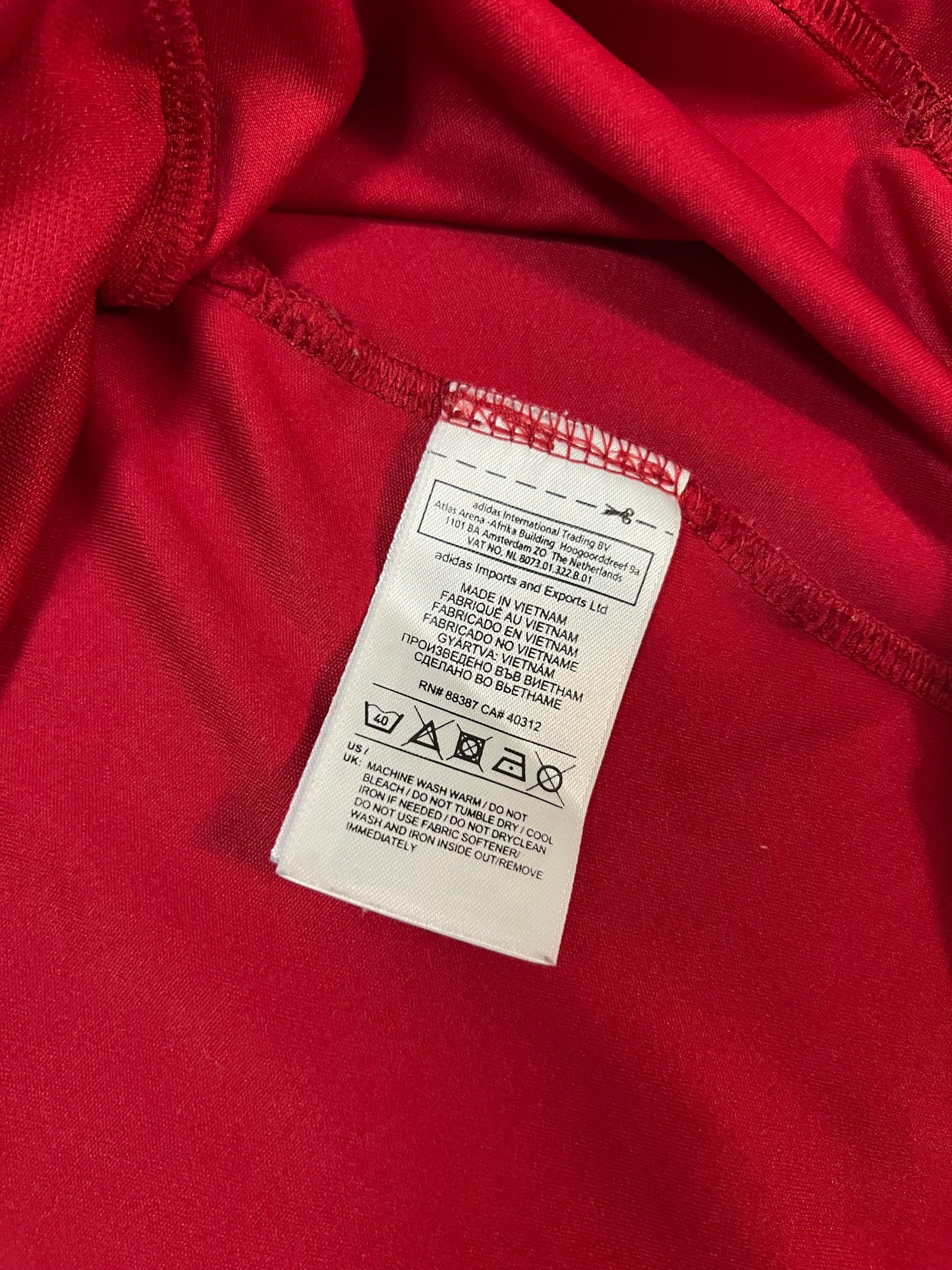 2012 Adidas Michael Krohn-Dehli Denmark National Team Jersey (M)