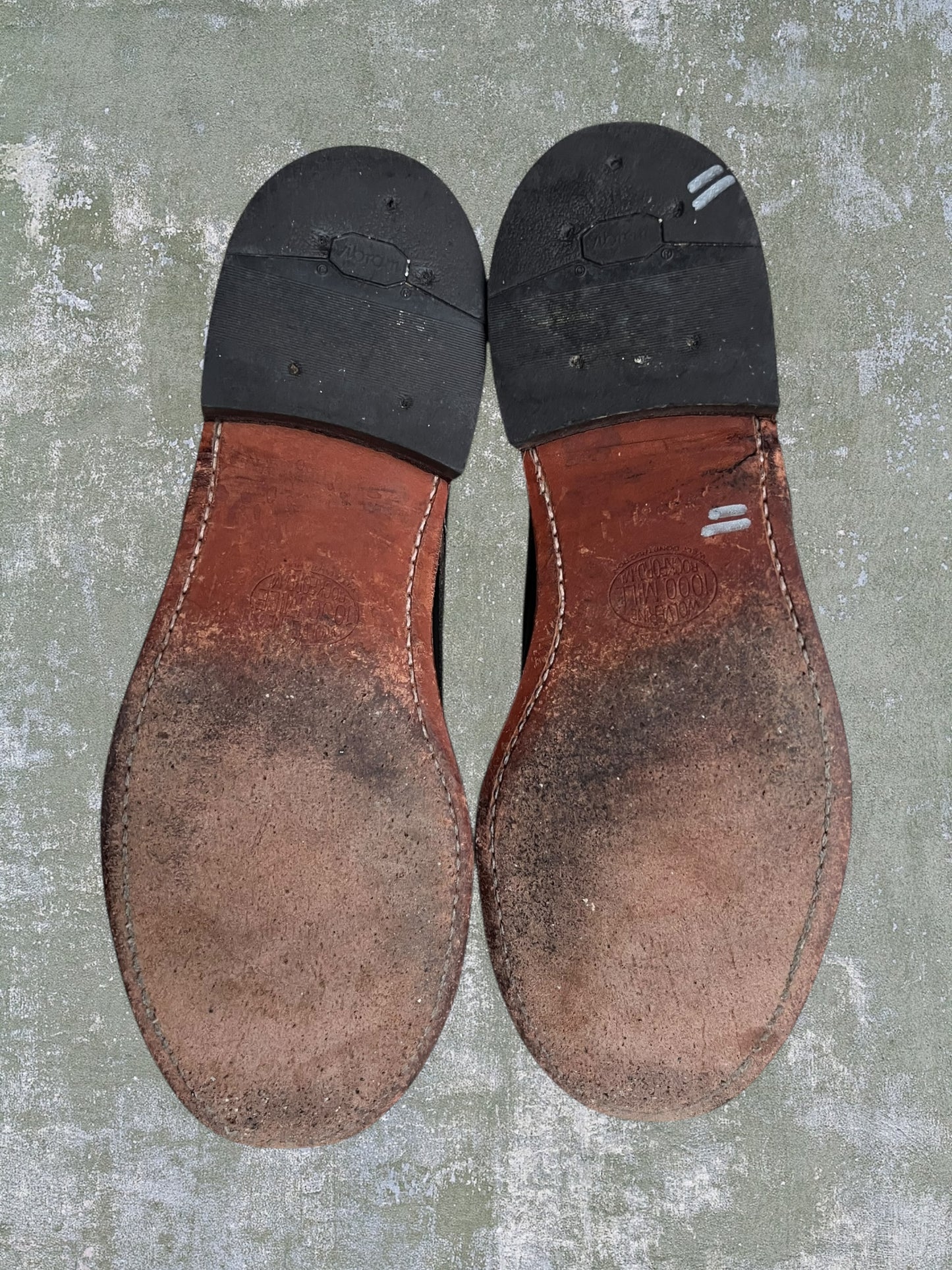 Wolverine 1000 Mile Plain Toe Boot (11)