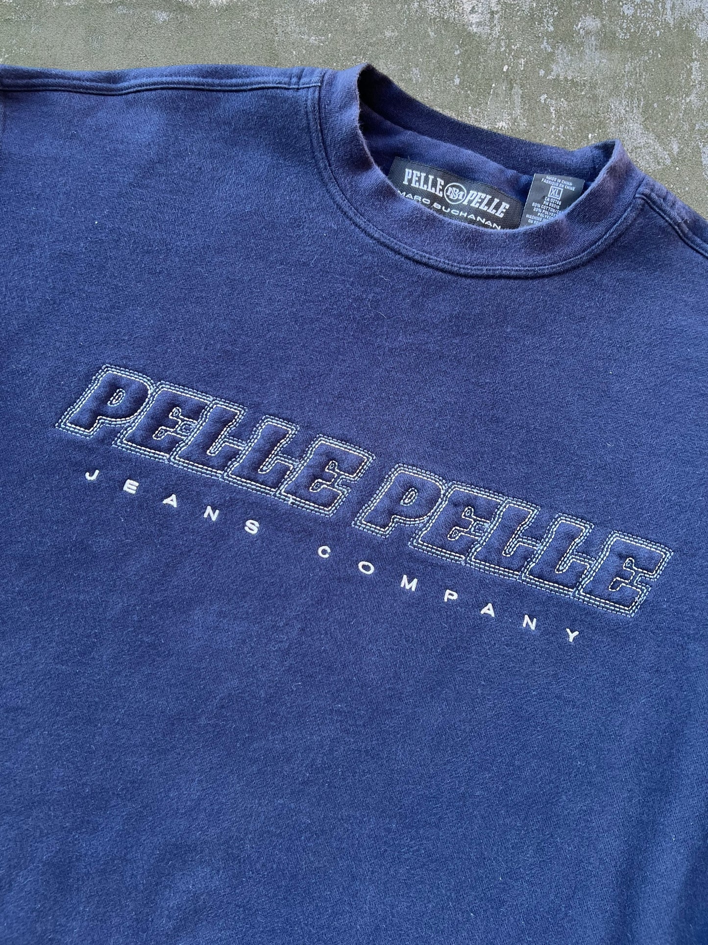 Early-2000s Pelle Pelle Crewneck (XL)