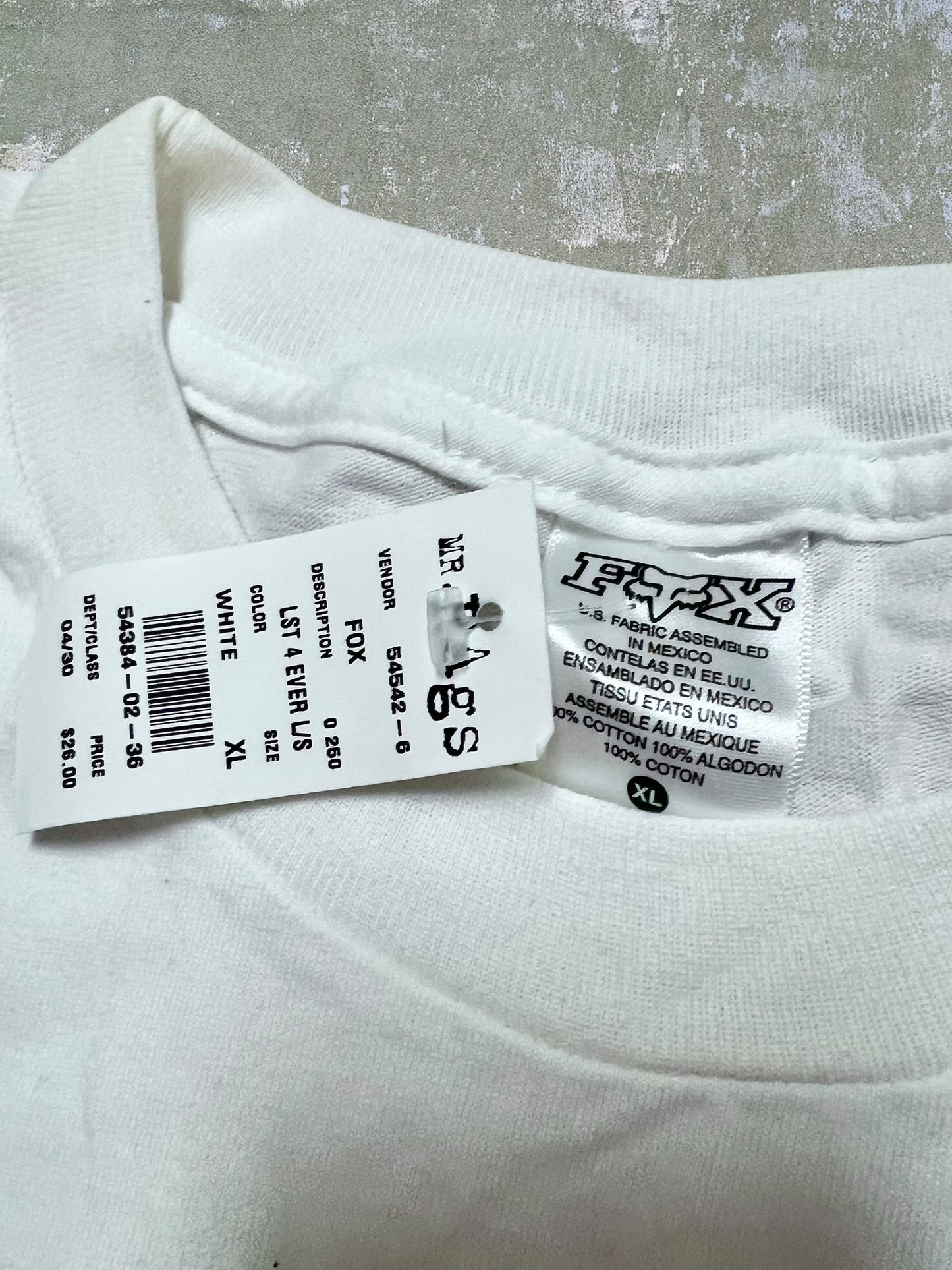 Late-90s/Early-2000s Fox Racing Long Sleeve Tee (XL) (New With Tags)