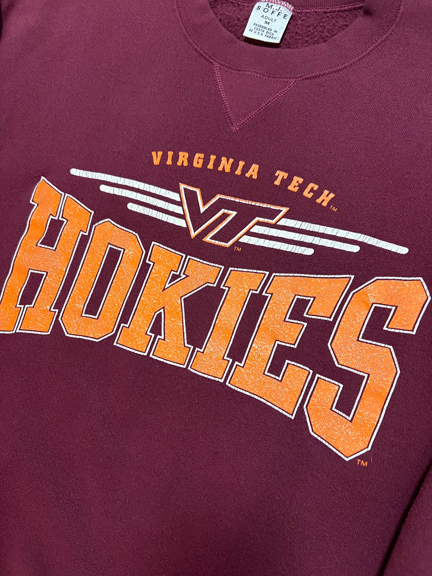‘90s Virginia Tech Hokies Crewneck (M)