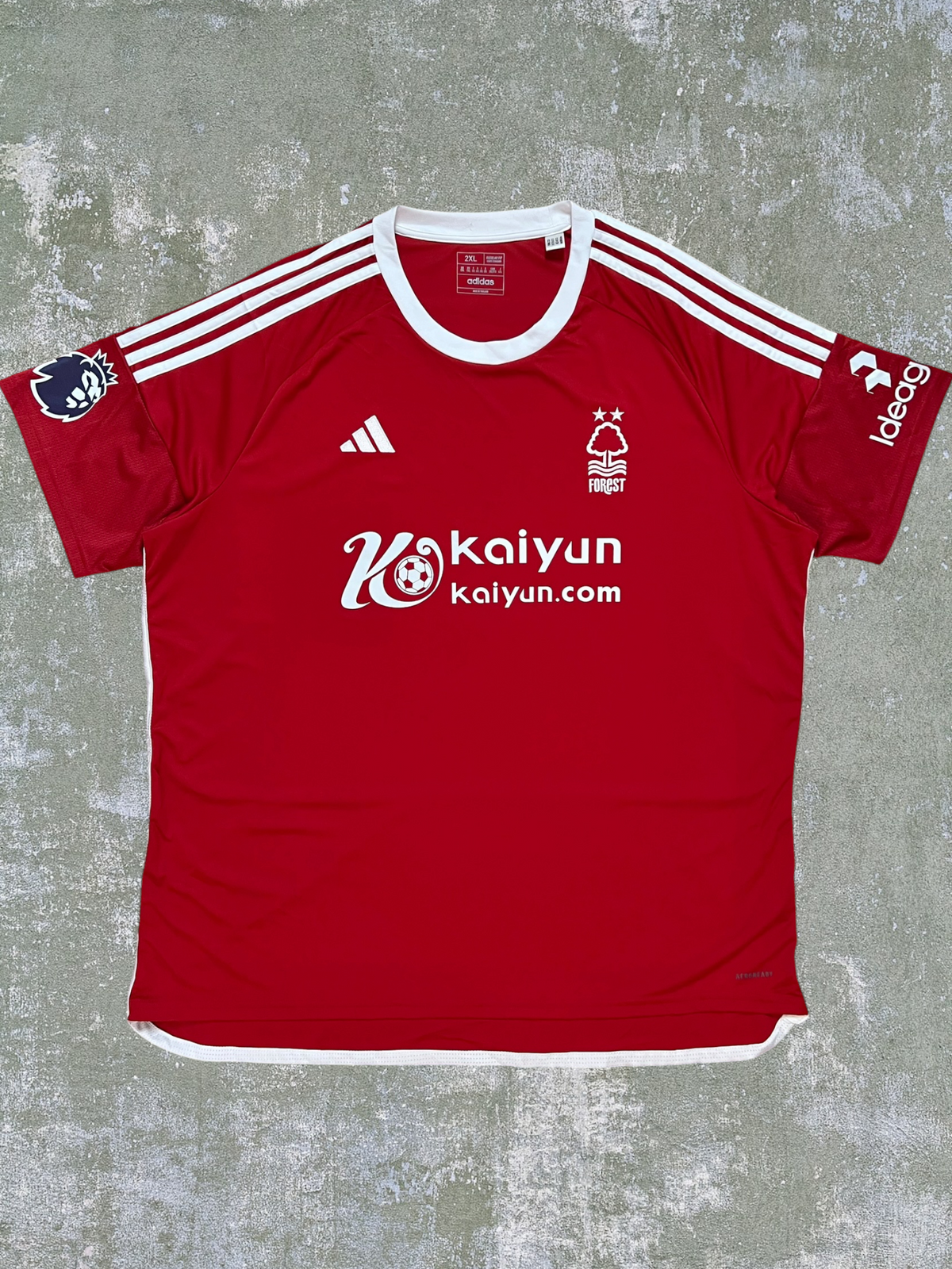 2023 Adidas Nottingham Forest Anthony Elanga Jersey (XXL)