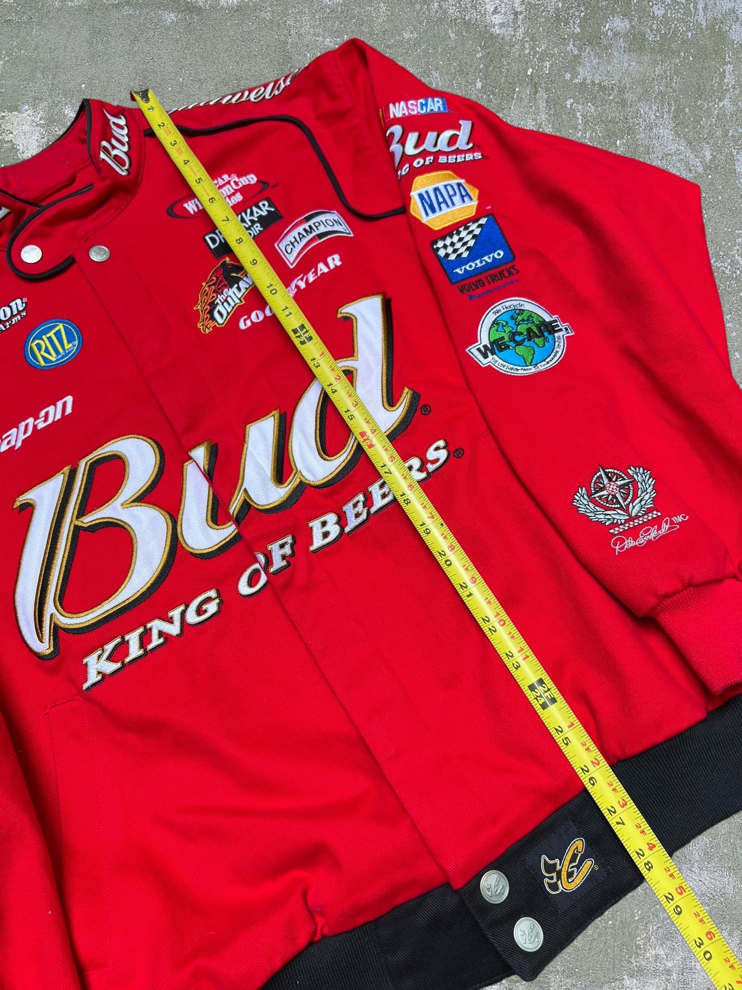 Vintage Dale Earnhardt Jr. Budweiser Jacket (M)