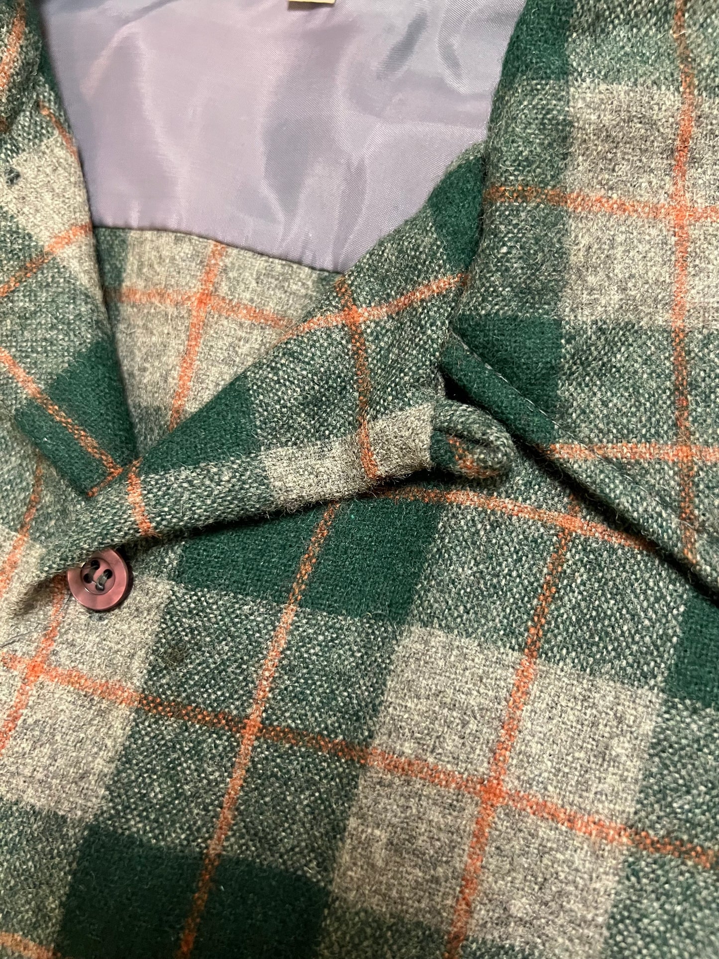 ‘70s Wool Flannel Board Shirt (XL)