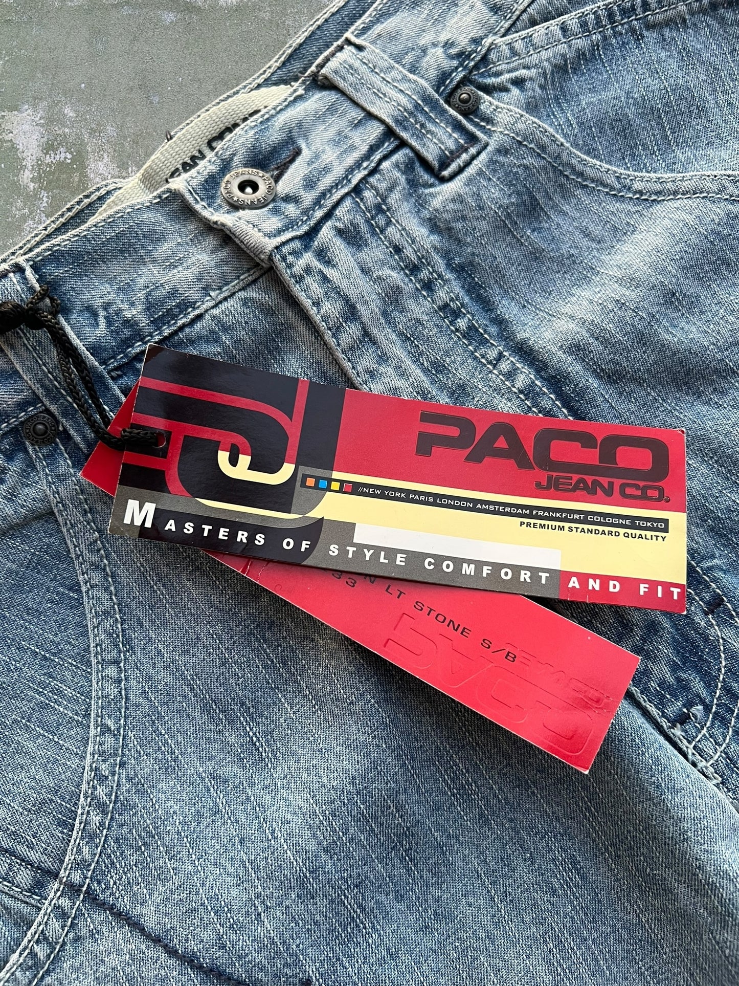 Early-2000s Paco Jeans (32x33) (New With Tags)