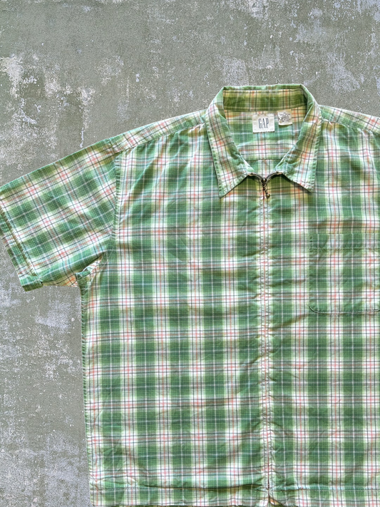Early-2000s Gap Zip Shirt (XL)