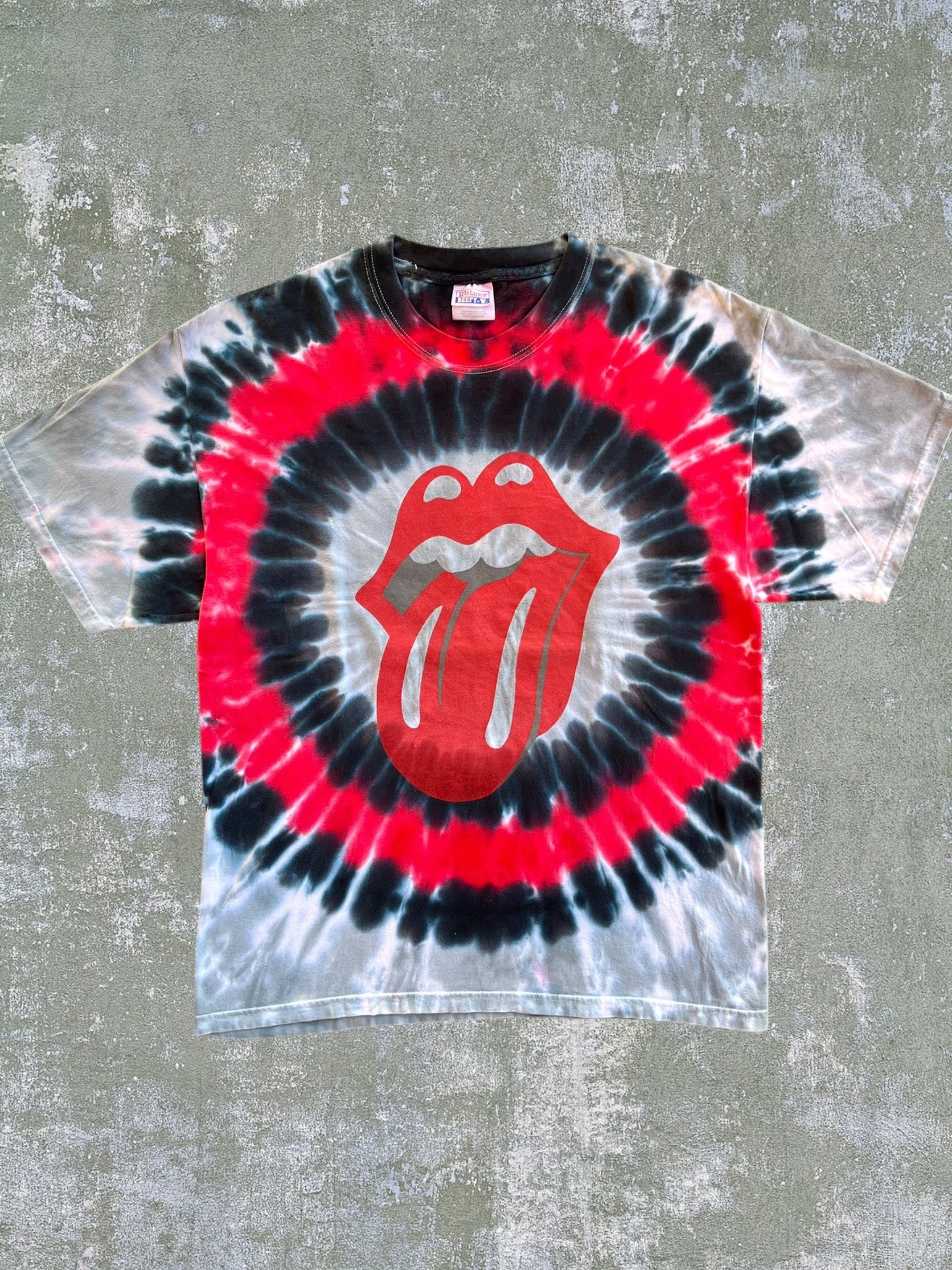 '90s The Rolling Stones Tie Dye Tee (L)