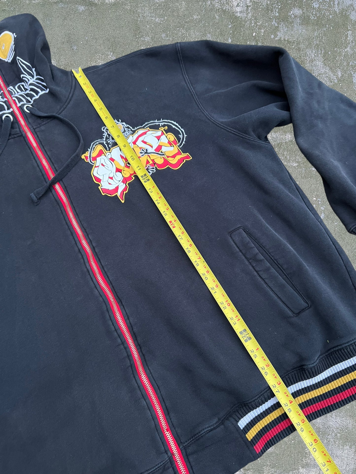 Early-2000s Maza Full Zip Hoodie (XXL)