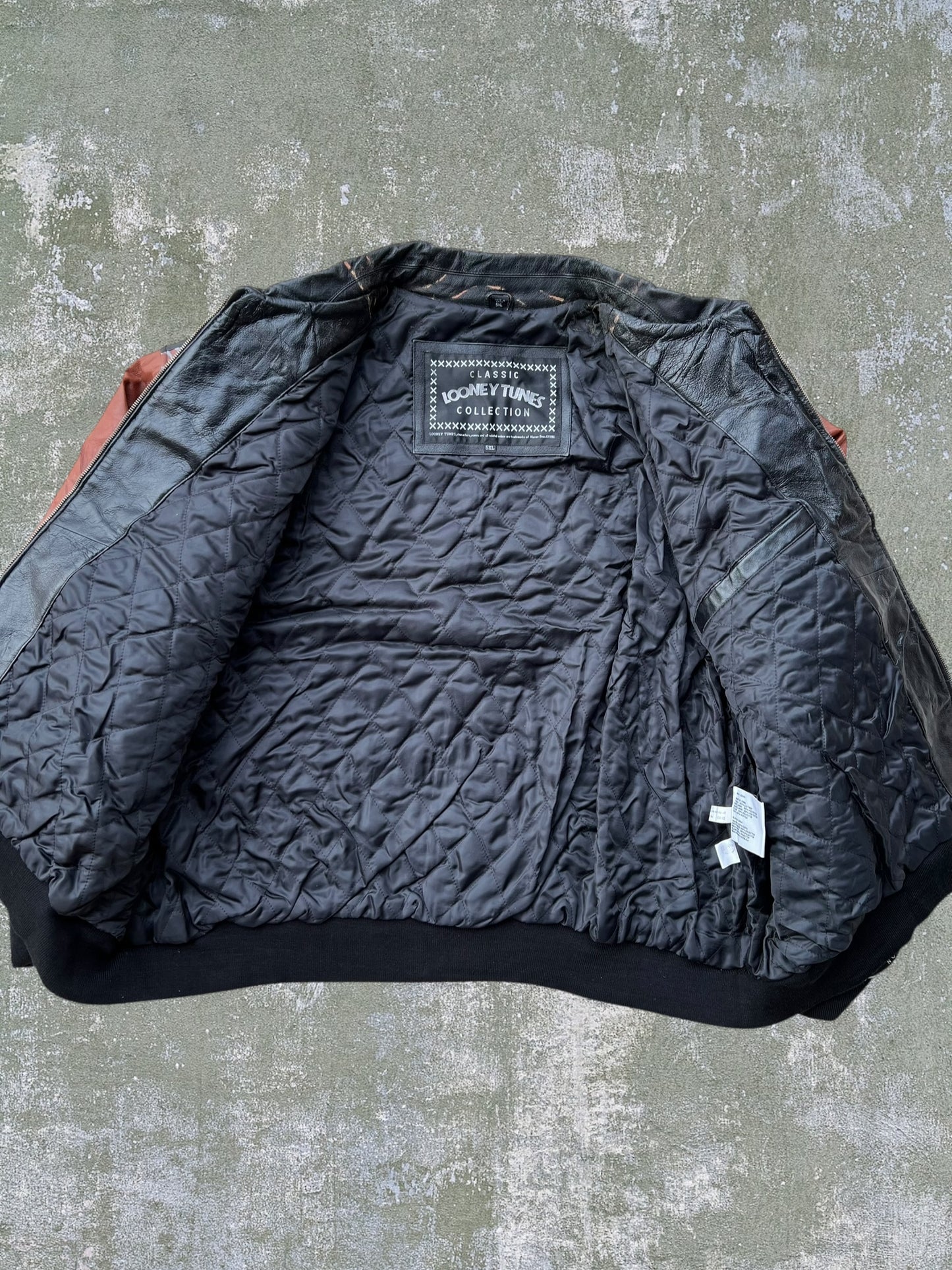 2002 Taz Leather Jacket (XXL) (New With Tags)