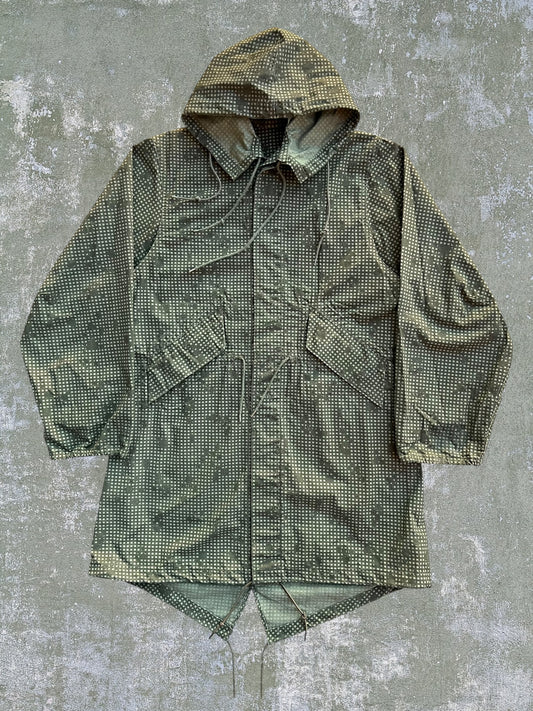 ‘80s US Military Night Desert Camo Fishtail Parka (S)