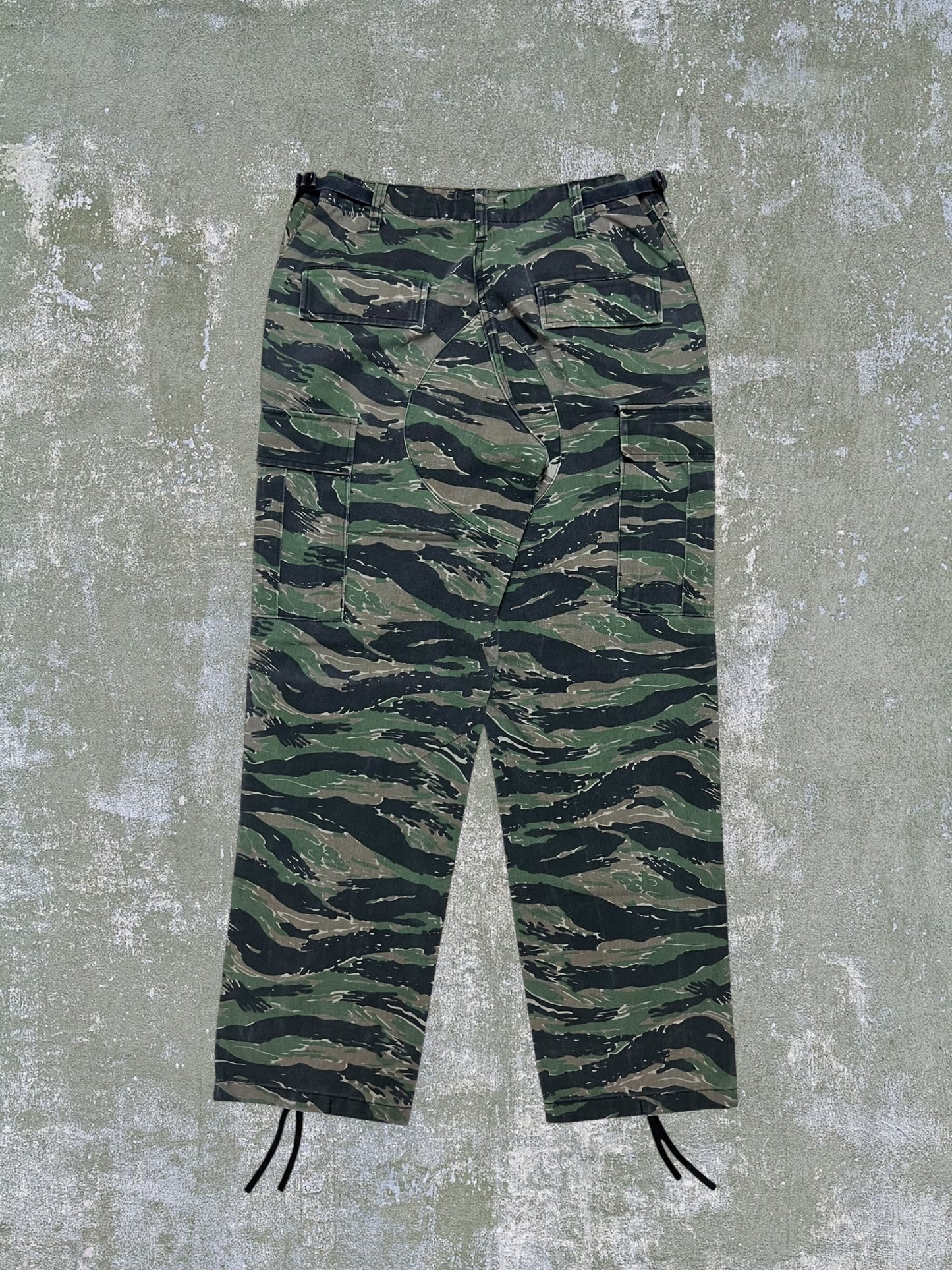 2000s US Military Tiger Camo Combat Pants (M)