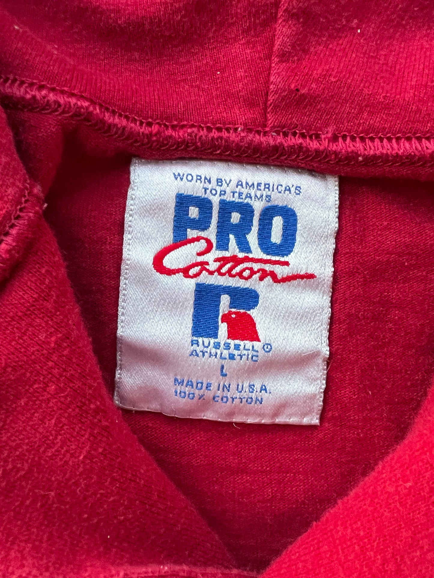 ‘90s Russell Athletic Pro Cotton Hoodie (L)
