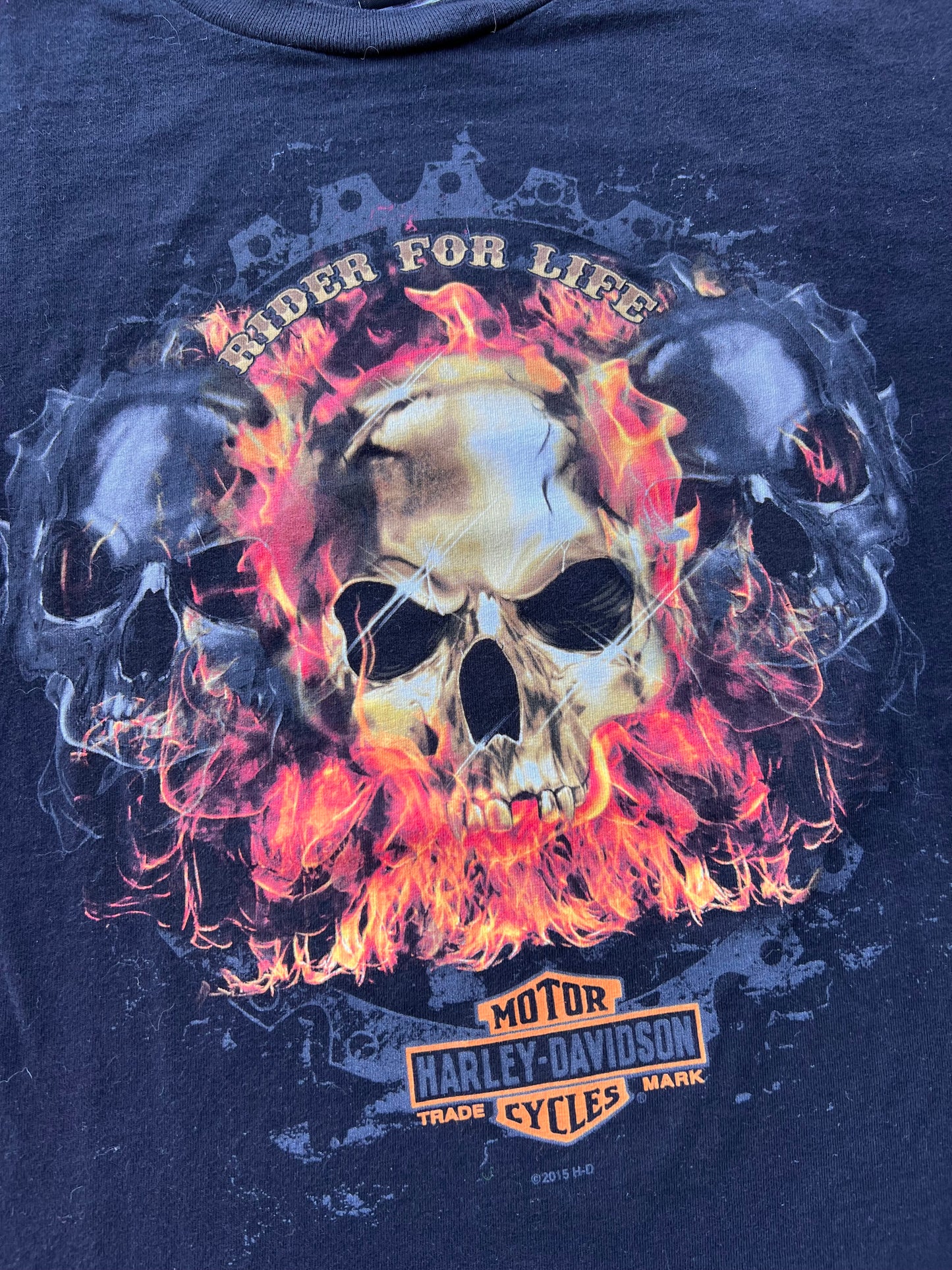 2015 Harley Davidson “Rider For Life” Tee (XL)