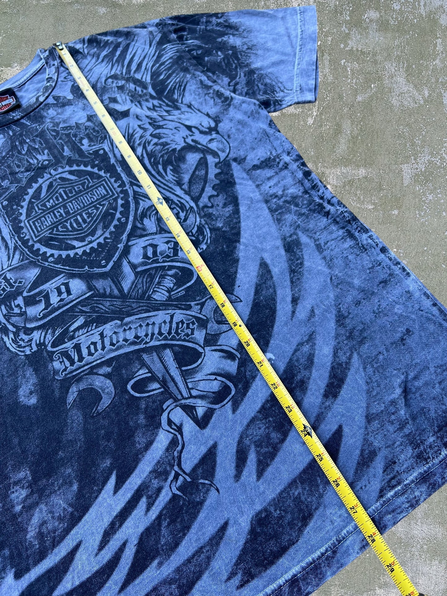 2009 Harley Davidson All Over Print Tee (M)