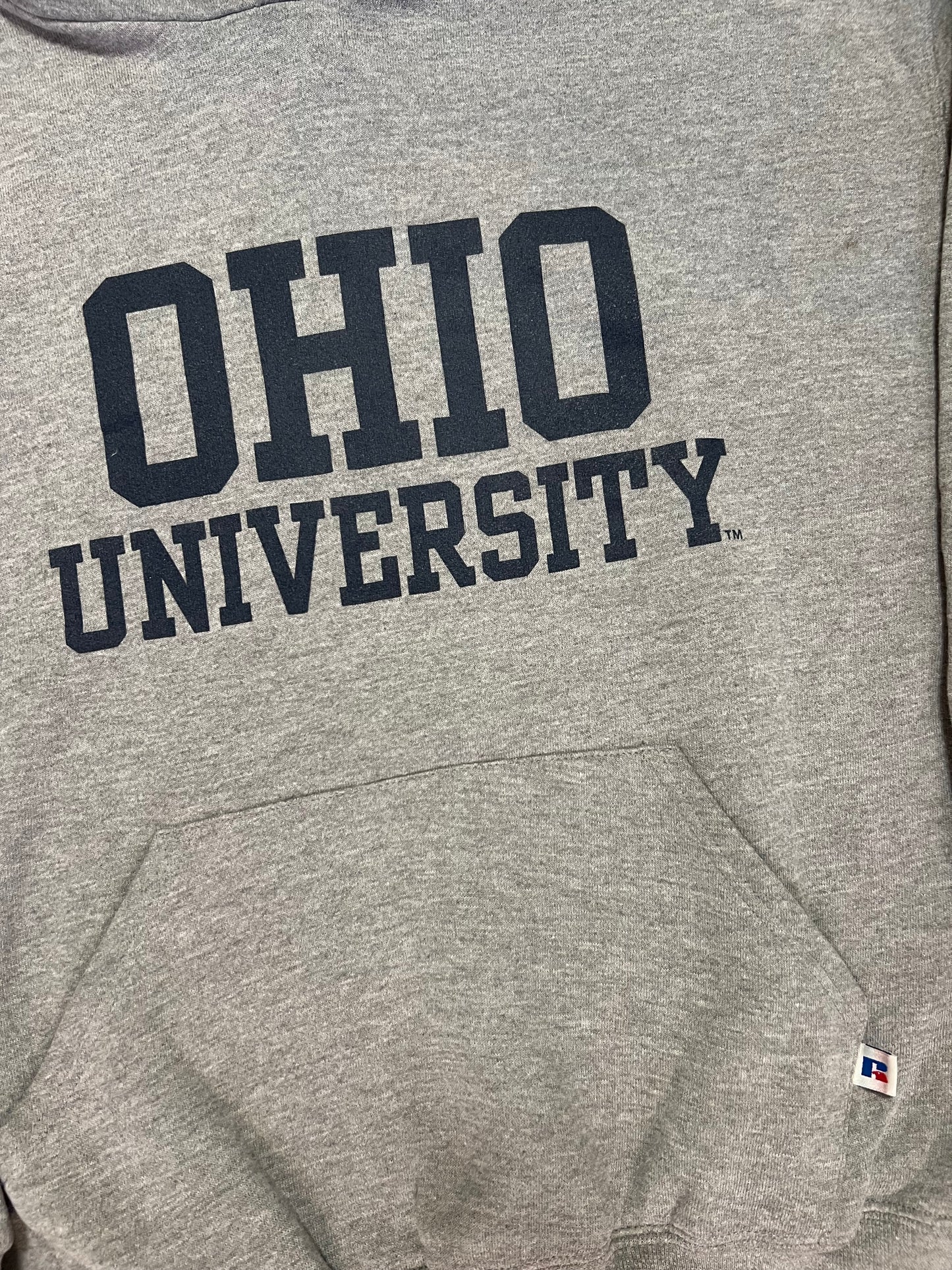 Early-2000s Russell Athletic Ohio University Hoodie (L)
